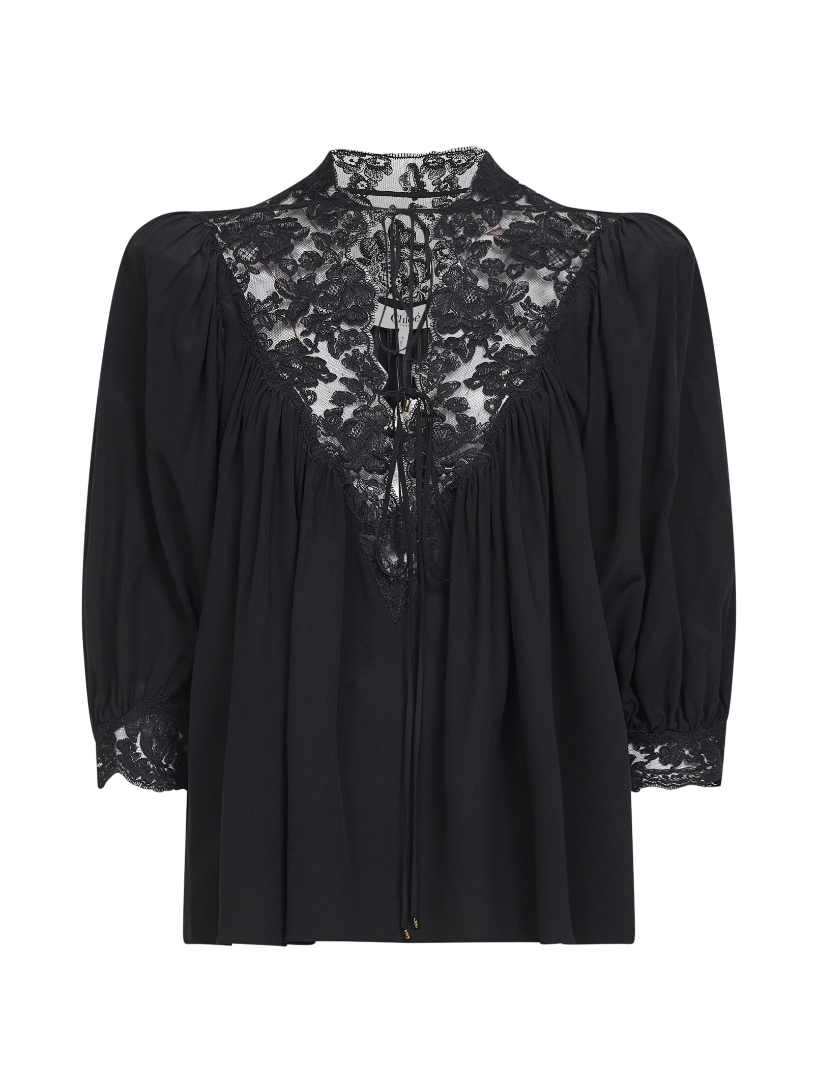 Chloè Shirts Black CH26SHT38005001 (Chloé / シャツ・ブラウス ) | Chloé (クロエ)
