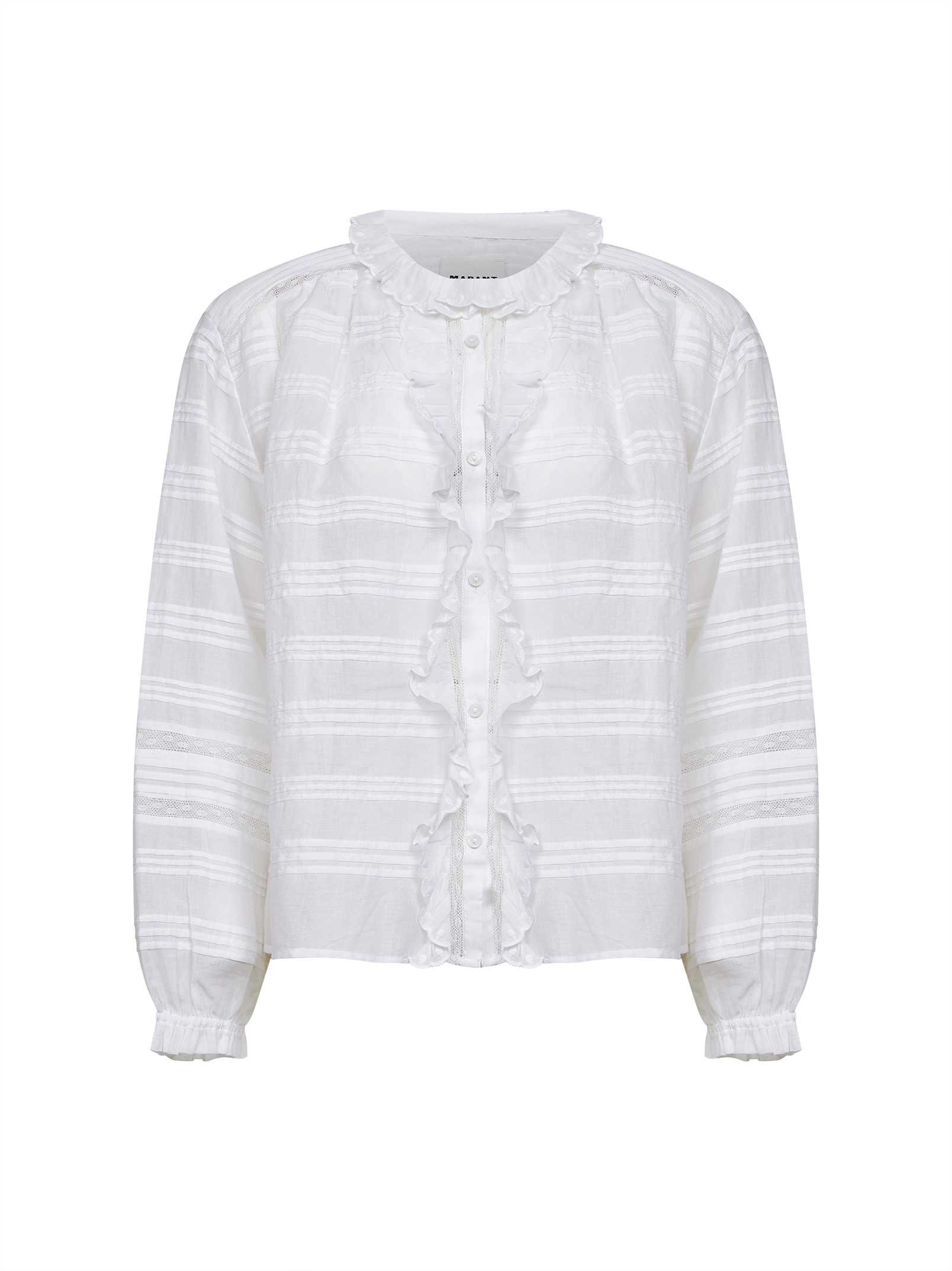 MARANT ETOILE Shirts White HT0817FAD1J05E20WH (Isabel Marant Étoile / シャツ・ブラウス ) | Isabel Marant Étoile (イザベル マラン エトワール)