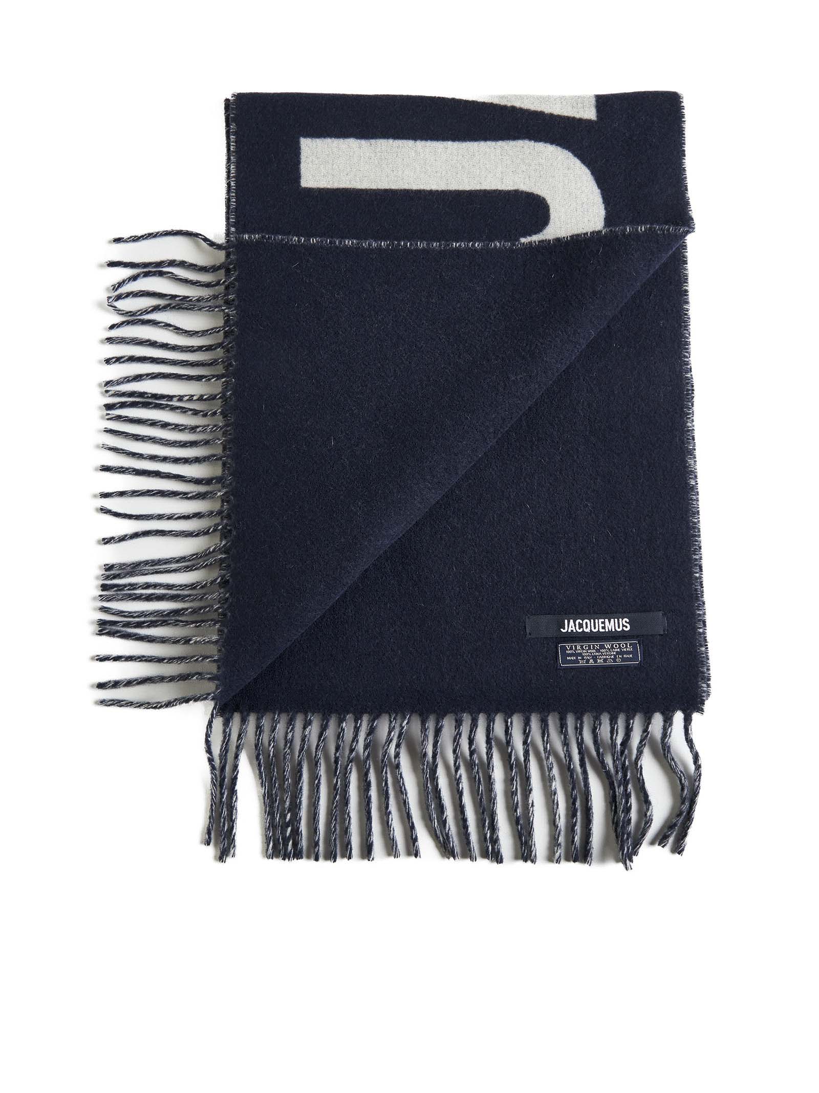 JACQUEMUS Scarfs Blue 226AC4355007380 (JACQUEMUS / スカーフ・マフラー ) | JACQUEMUS (ジャックムス)(1)