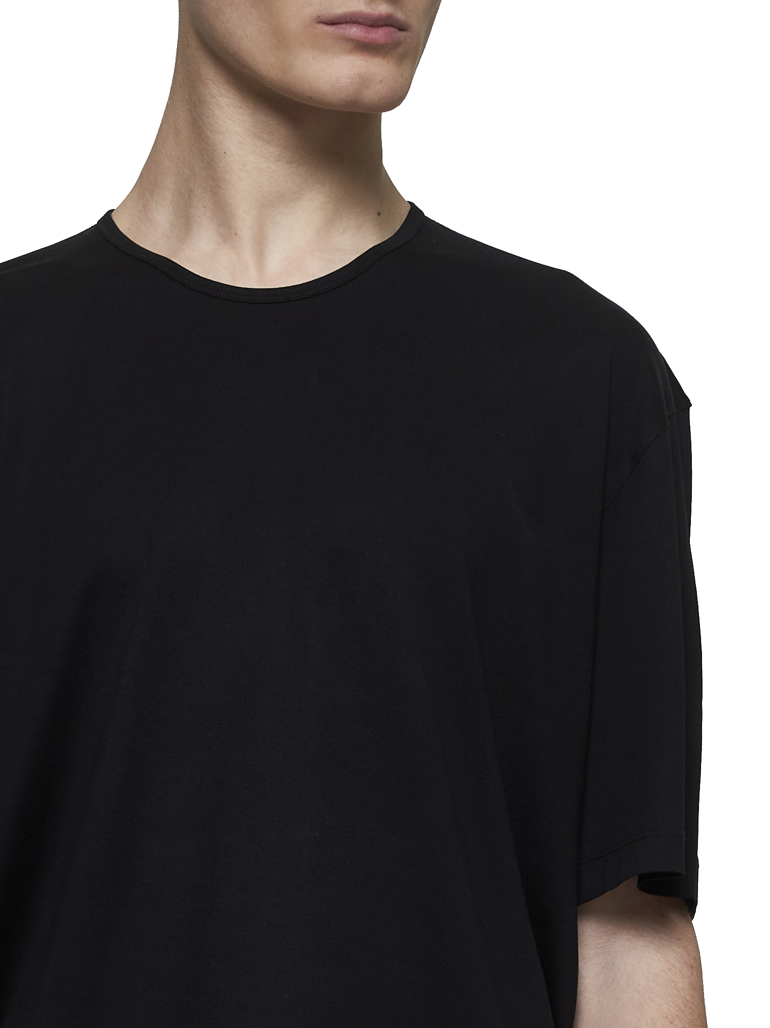 LEMAIRE T-shirts and Polos Black TO1335LJ1018BK999 (LEMAIRE / Tシャツ・カットソー ) | LEMAIRE (ルメール)(3)