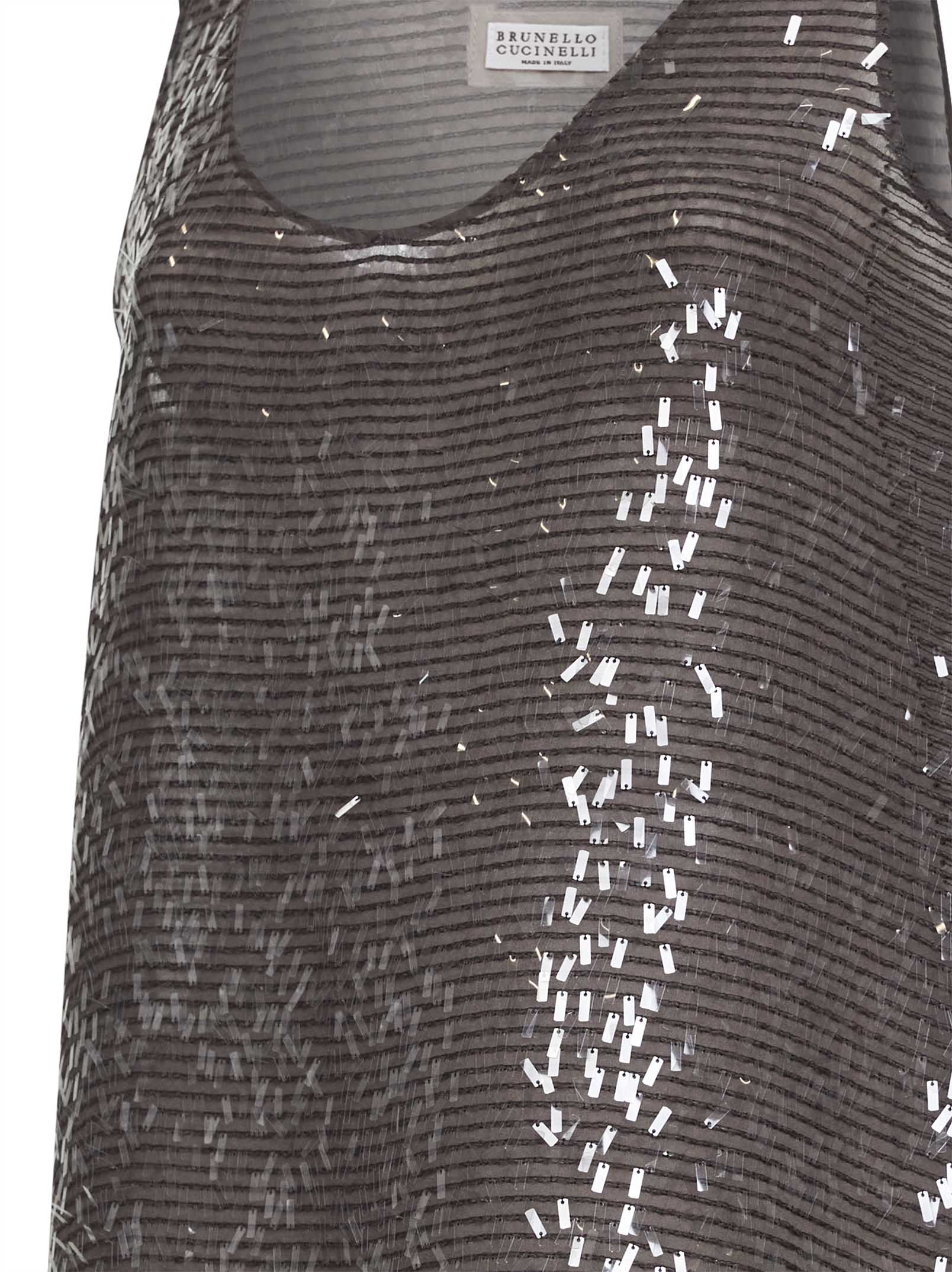 Brunello Cucinelli Top MF940HW310C8589 (Brunello Cucinelli / タンクトップ・キャミソール ) | Brunello Cucinelli (ブルネロ・クチネリ)(2)