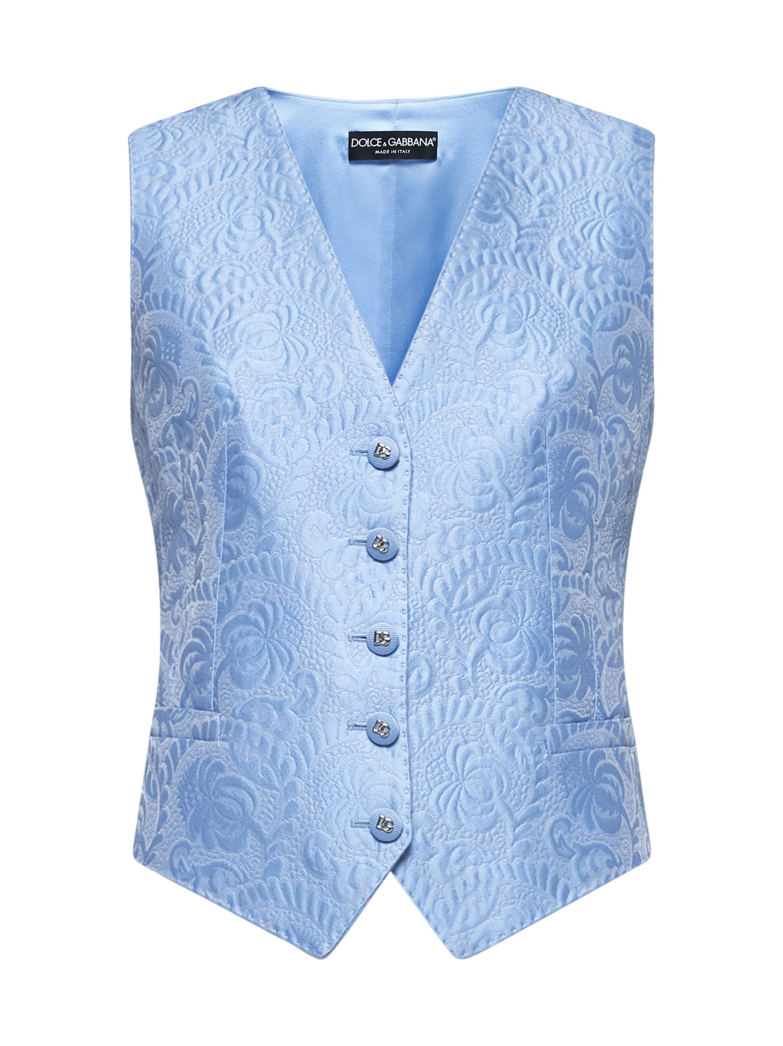 Dolce & Gabbana Jackets Clear Blue F79H5TGDCLMF3981 (Dolce & Gabbana / ベスト ) | Dolce & Gabbana (ドルチェガッバーナ)