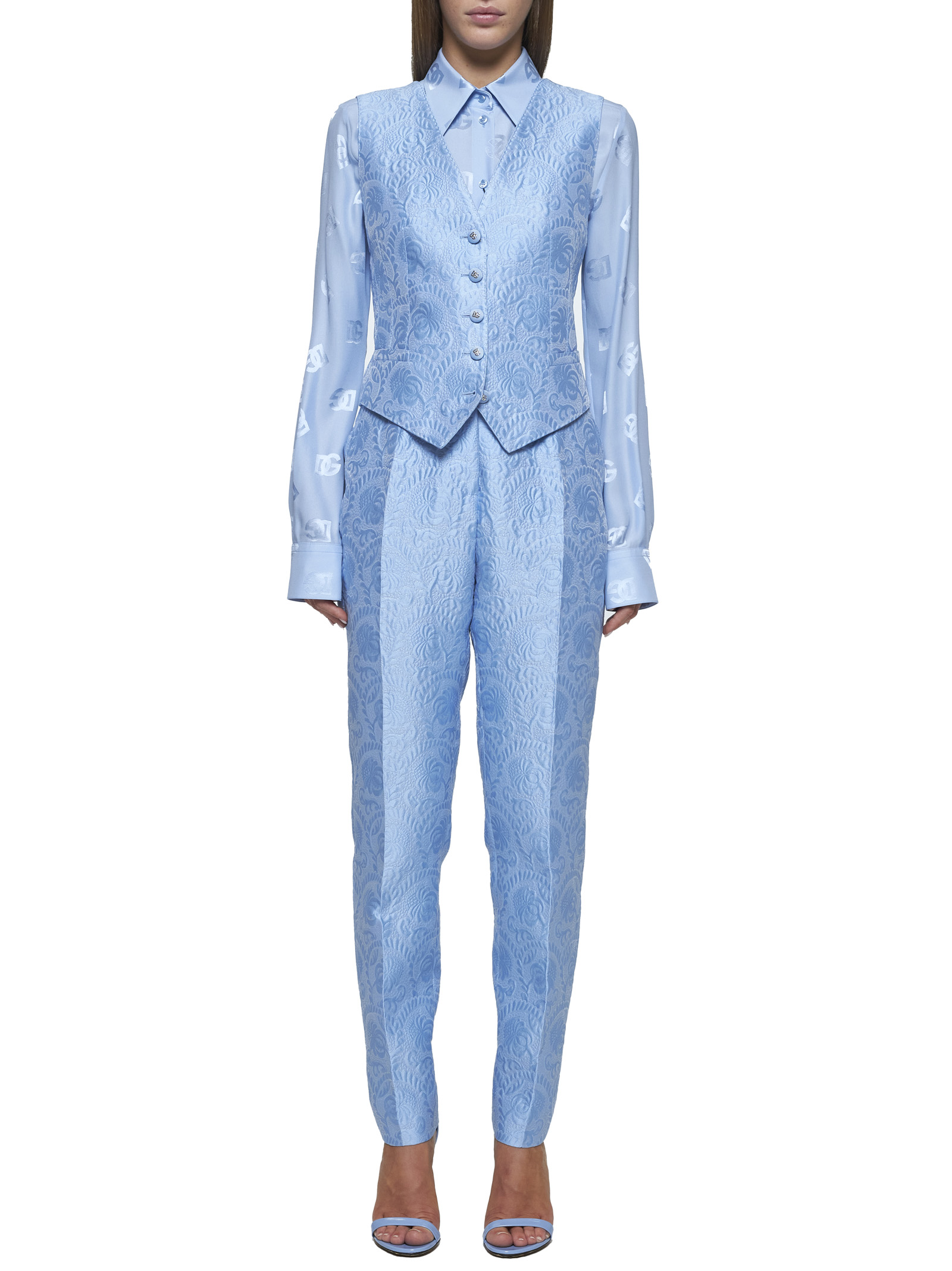 Dolce & Gabbana Jackets Clear Blue F79H5TGDCLMF3981 (Dolce & Gabbana / ベスト ) | Dolce & Gabbana (ドルチェガッバーナ)(1)
