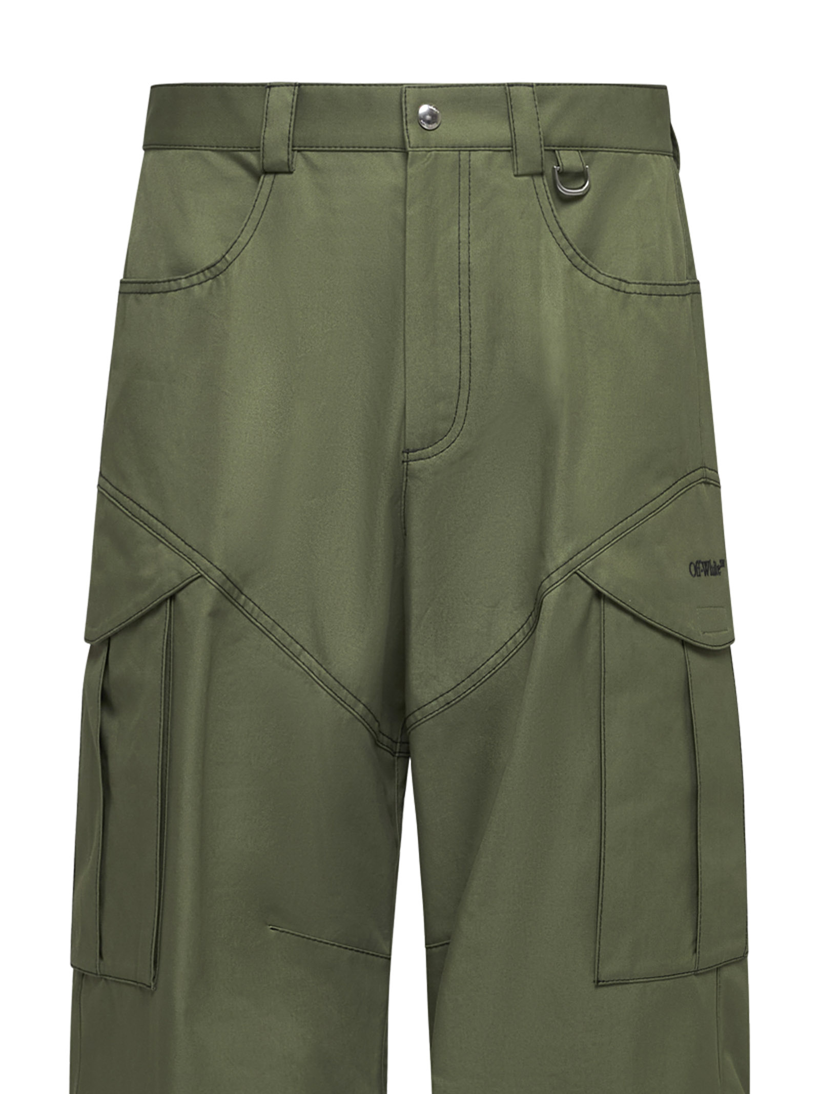 Off White Trousers OMCF042F24FAB0015810 (Off-White / パンツ ) | Off-White (オフホワイト)(2)