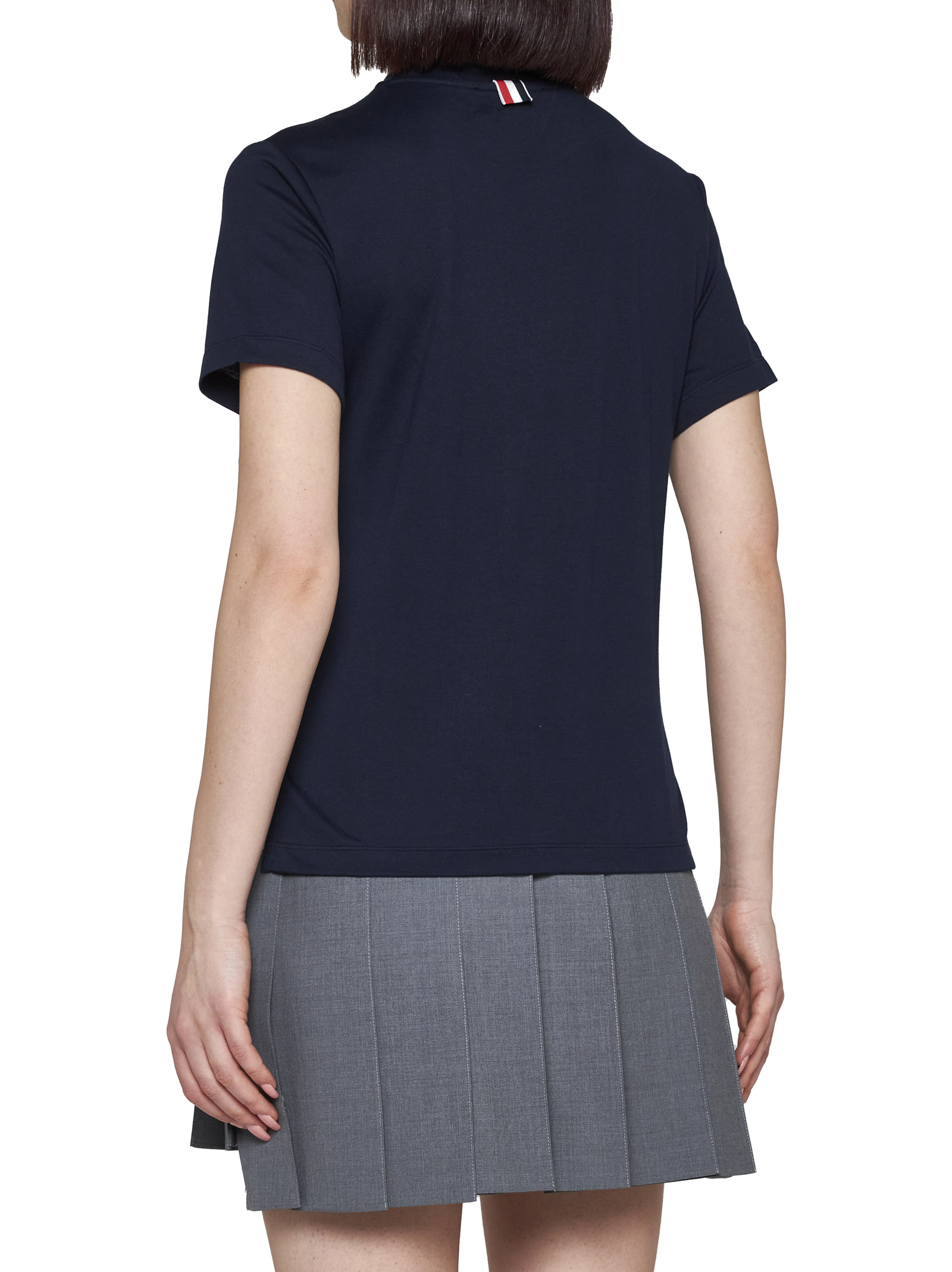 Thom Browne T-shirts and Polos Blue FJS036A05398415 (Thom Browne / Tシャツ・カットソー ) | Thom Browne (トム・ブラウン)(3)