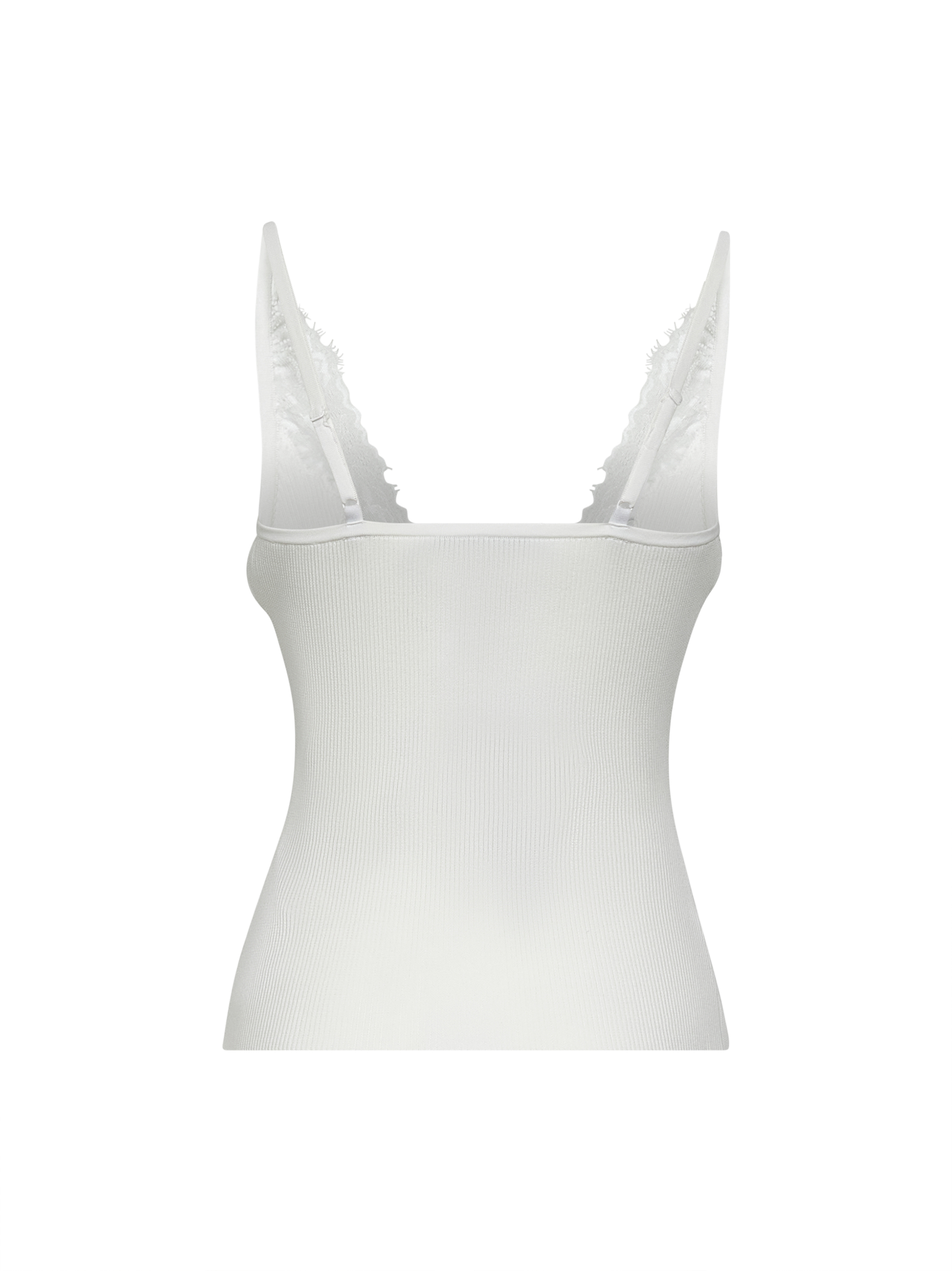 SELF PORTRAIT Top White PF25042TWWHITE (self-portrait / タンクトップ・キャミソール ) | self-portrait (セルフ・ポートレイト)(1)