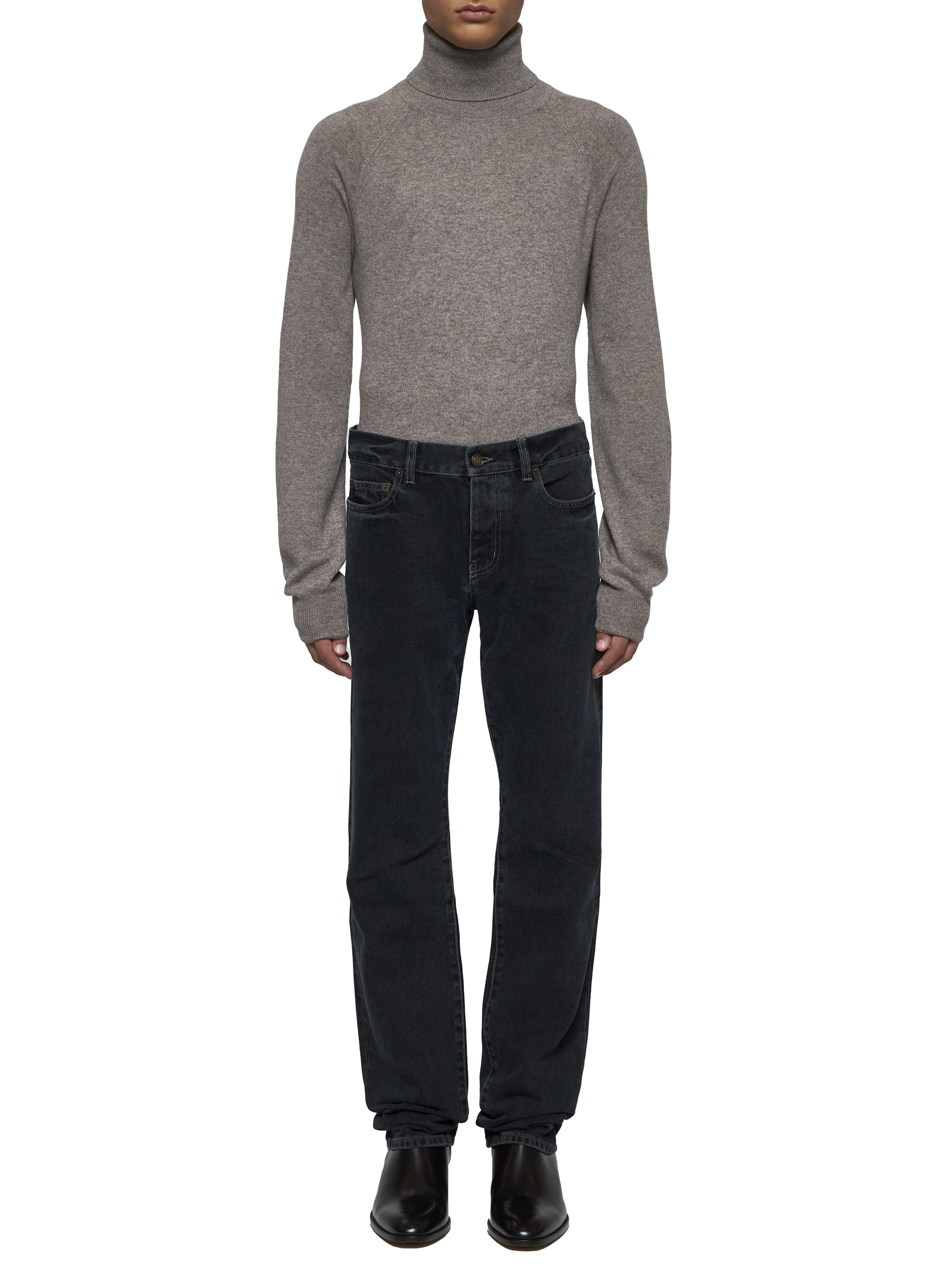 Saint Laurent Sweaters Beige 804564YALL22353 (Saint Laurent / ニット・セーター・カーディガン ) | Saint Laurent (サンローラン)(1)