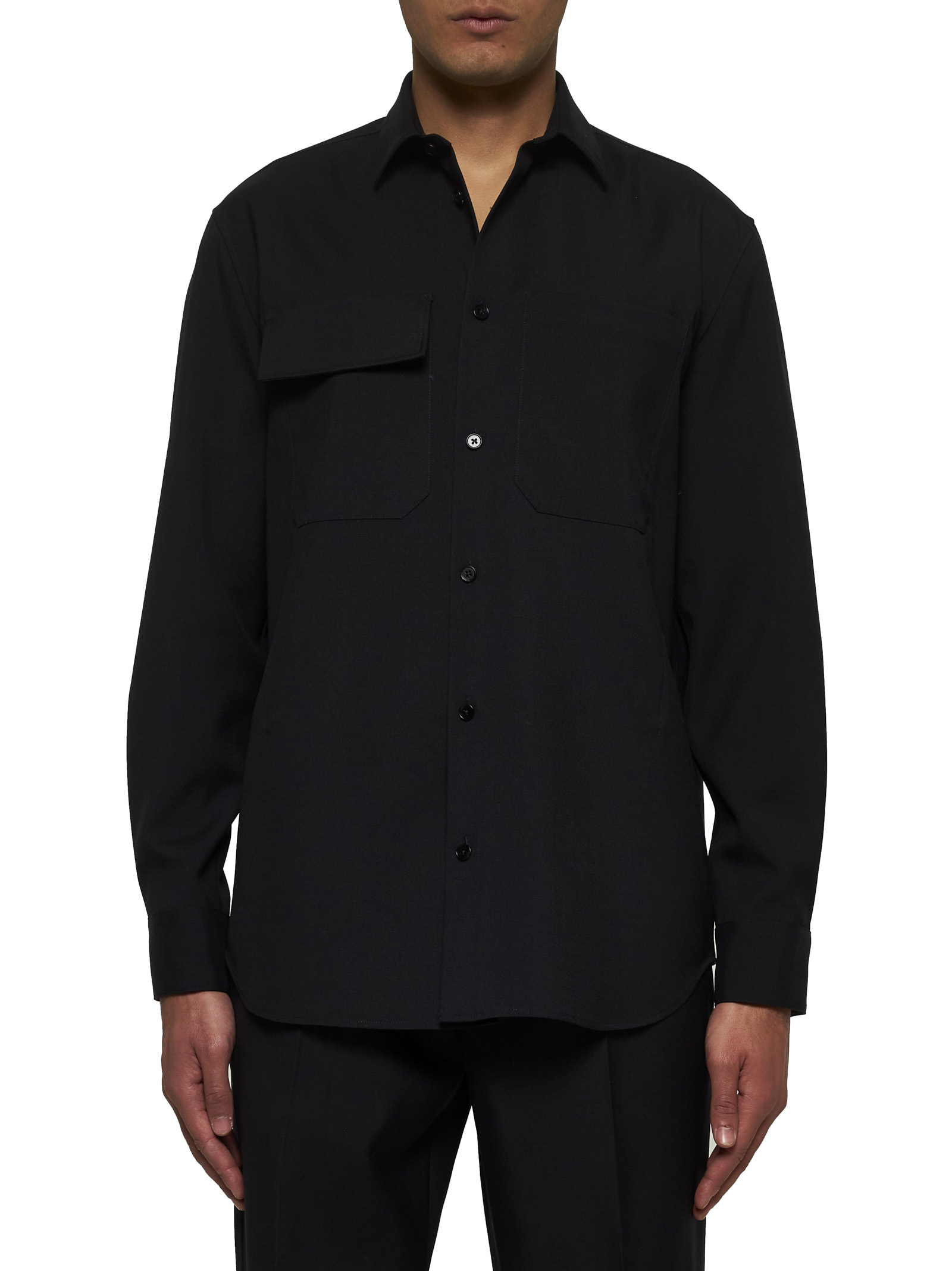 Jil Sander Shirts Blue J23DL0003J40159401 (Jil Sander / シャツ・ブラウス ) | Jil Sander (ジルサンダー)(2)