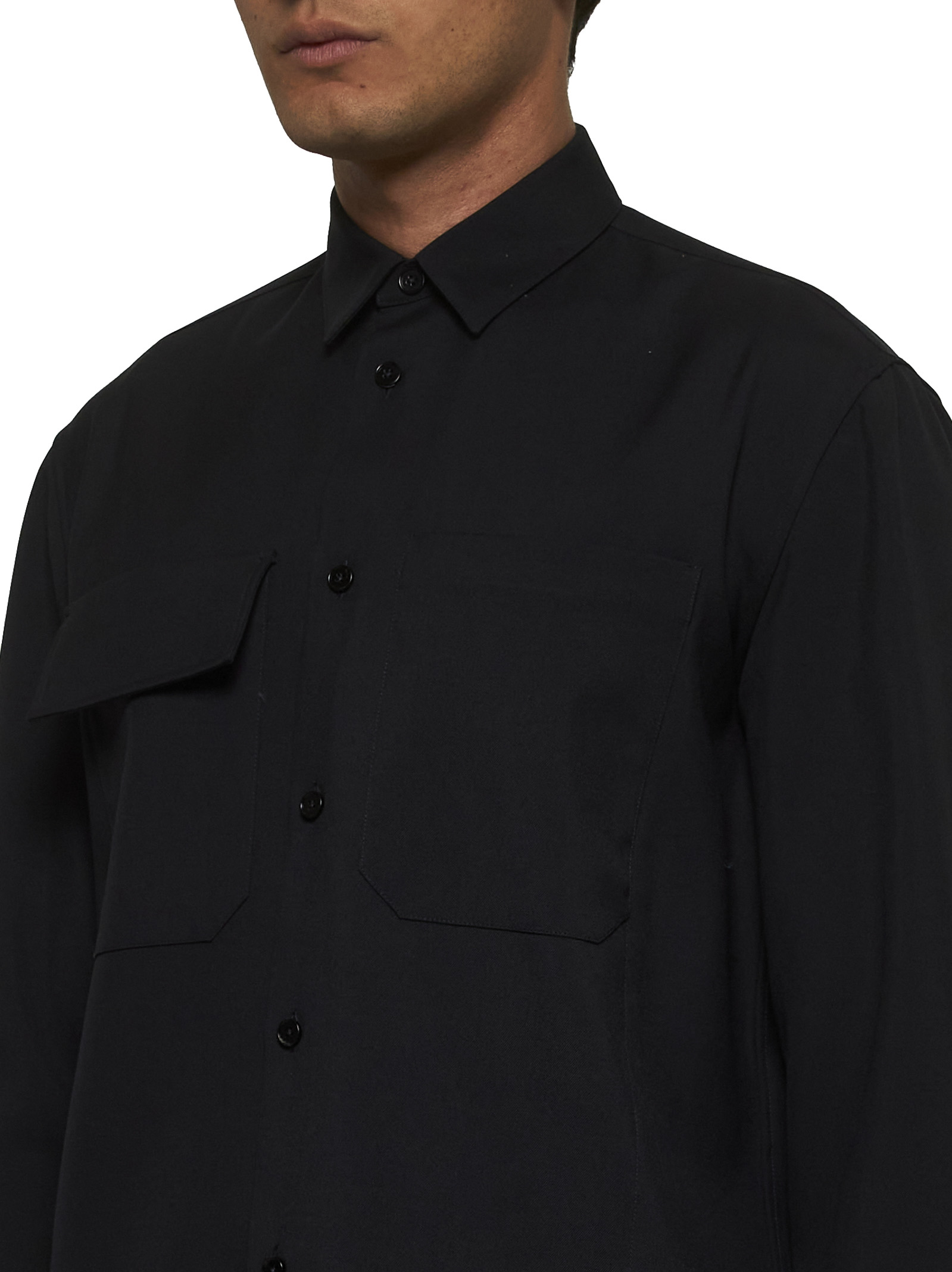 Jil Sander Shirts Blue J23DL0003J40159401 (Jil Sander / シャツ・ブラウス ) | Jil Sander (ジルサンダー)(4)