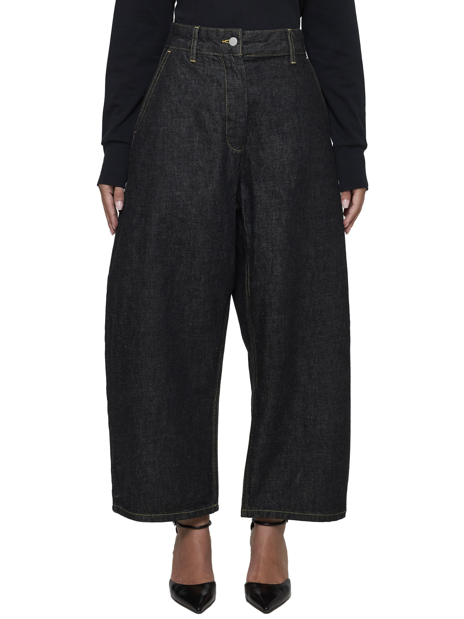 STUDIO NICHOLSON Jeans Black CHALCOSNW1417BLACK (Studio Nicholson / ジーンズ ) | Studio Nicholson (スタジオニコルソン)(2)