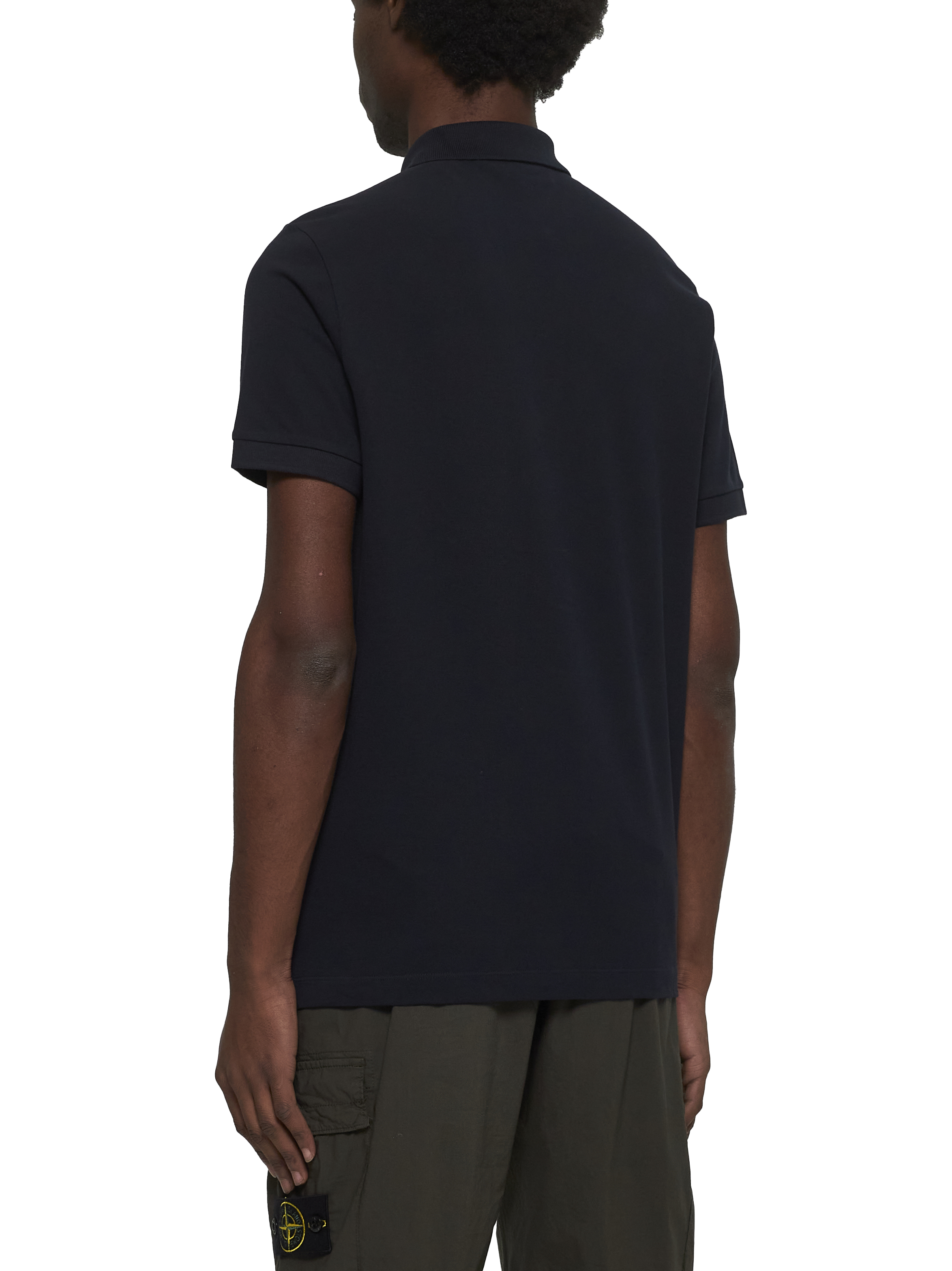 Stone Island T-shirts and Polos Blue K1S1522002SCS0017V0020 (STONE ISLAND / ポロシャツ ) | STONE ISLAND (ストーンアイランド)(2)