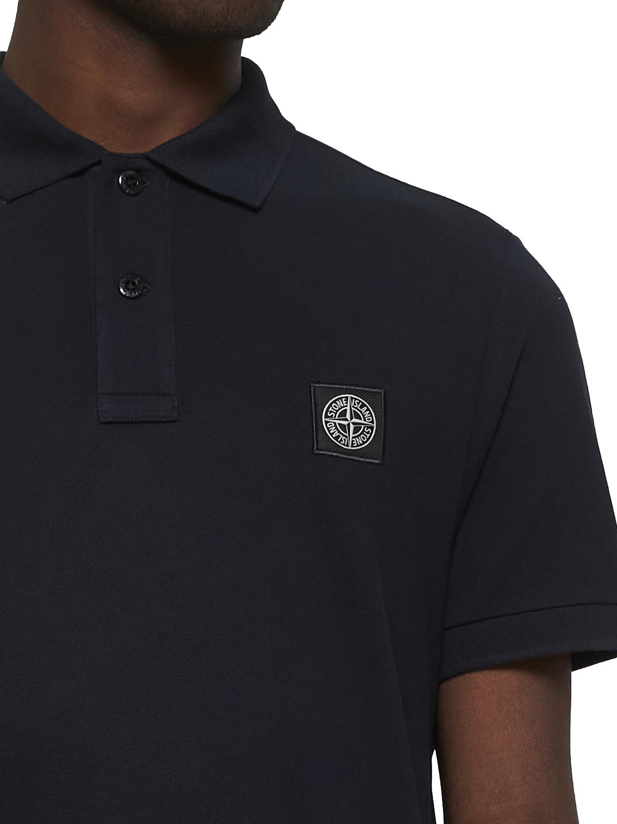 Stone Island T-shirts and Polos Blue K1S1522002SCS0017V0020 (STONE ISLAND / ポロシャツ ) | STONE ISLAND (ストーンアイランド)(3)