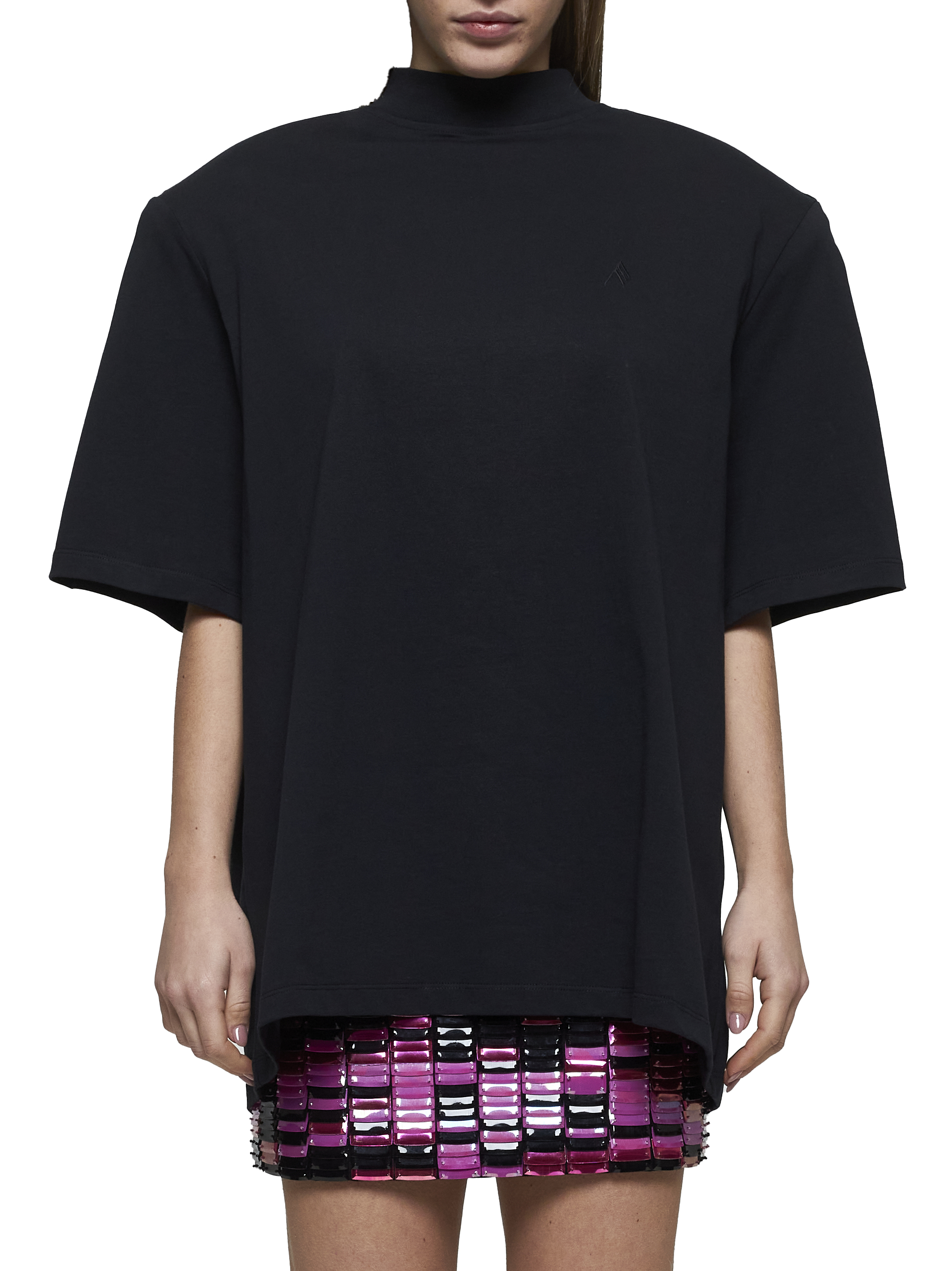 The Attico T-shirts and Polos Black 250WCT00173JJJ025AA100 (THE ATTICO / Tシャツ・カットソー ) | THE ATTICO (ジ・アティコ)(2)