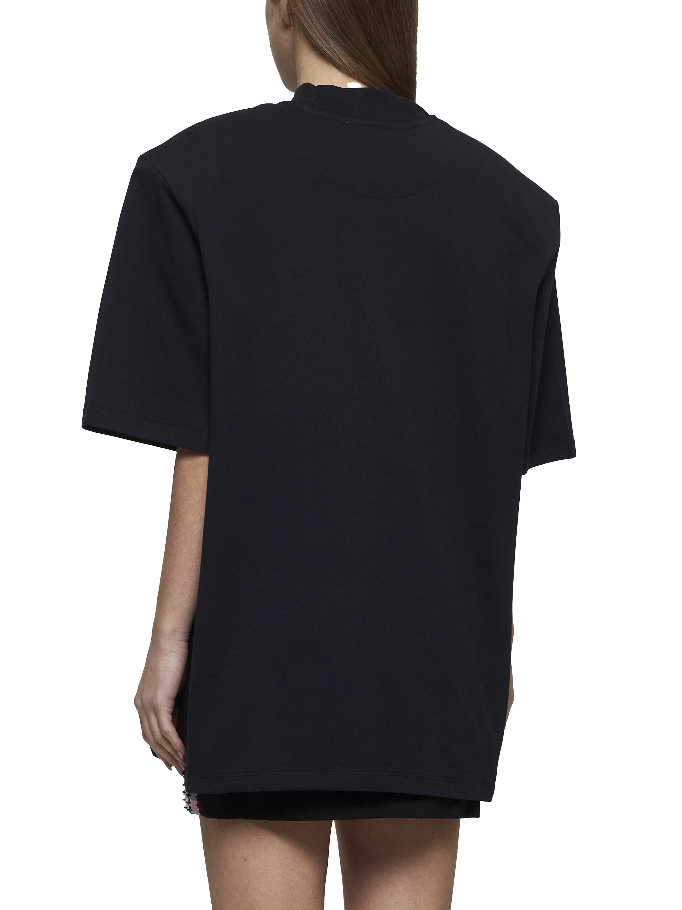 The Attico T-shirts and Polos Black 250WCT00173JJJ025AA100 (THE ATTICO / Tシャツ・カットソー ) | THE ATTICO (ジ・アティコ)(3)