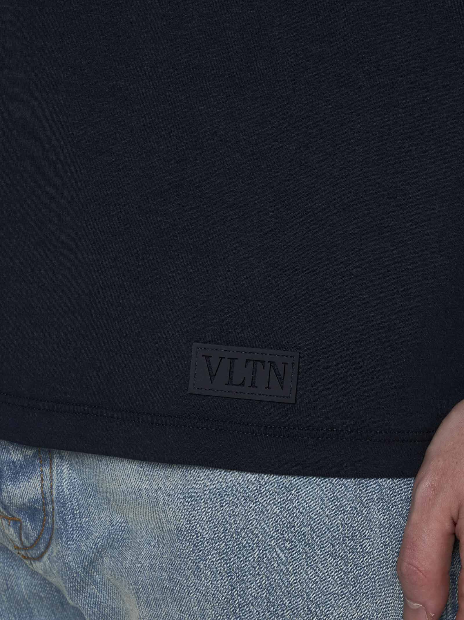 Valentino T-shirts and Polos Blue 4V3MG08Y9WG598 (Valentino Garavani / Tシャツ・カットソー ) | Valentino Garavani (ヴァレンティノ)(4)