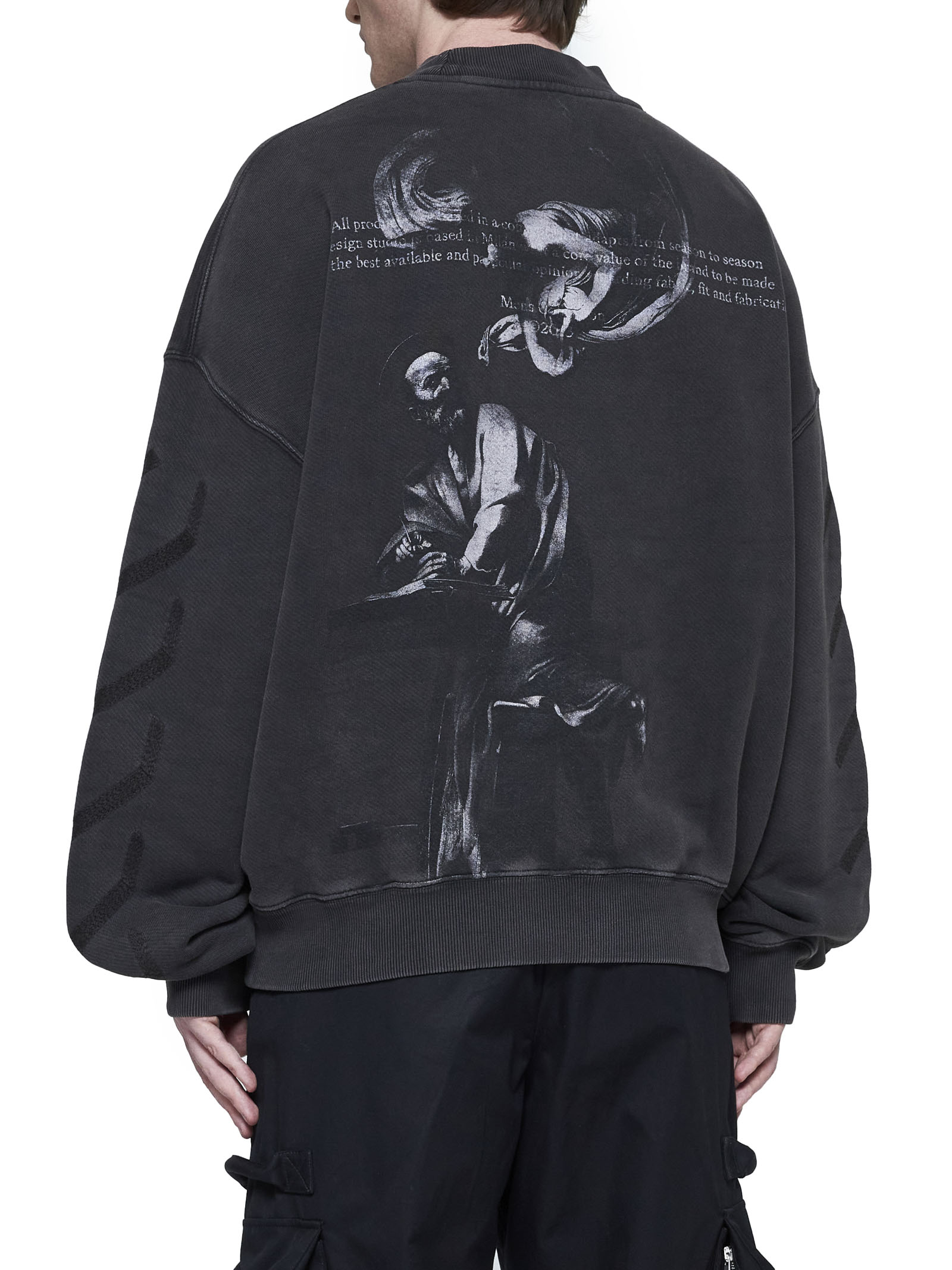 Off White Sweaters OMBA070C99FLE0021077 (Off-White / スウェット・フーディー ) | Off-White (オフホワイト)(2)