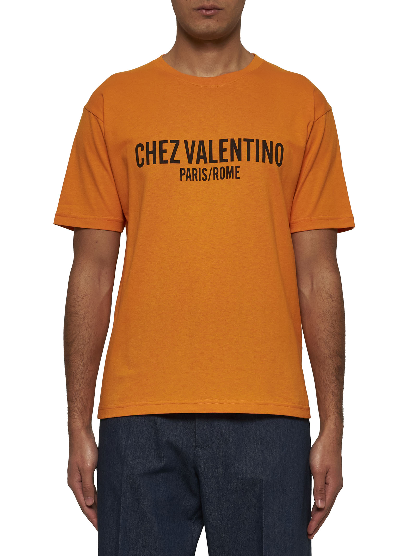 Valentino T-shirts and Polos Orange 6V3MG16PAPG146 (Valentino Garavani / Tシャツ・カットソー ) | Valentino Garavani (ヴァレンティノ)(1)