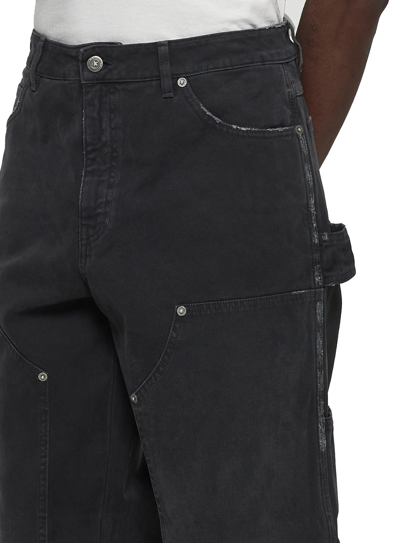 Golden Goose Trousers Black GMP01942P00192190100 (Golden Goose / ジーンズ ) | Golden Goose (ゴールデングース)(4)