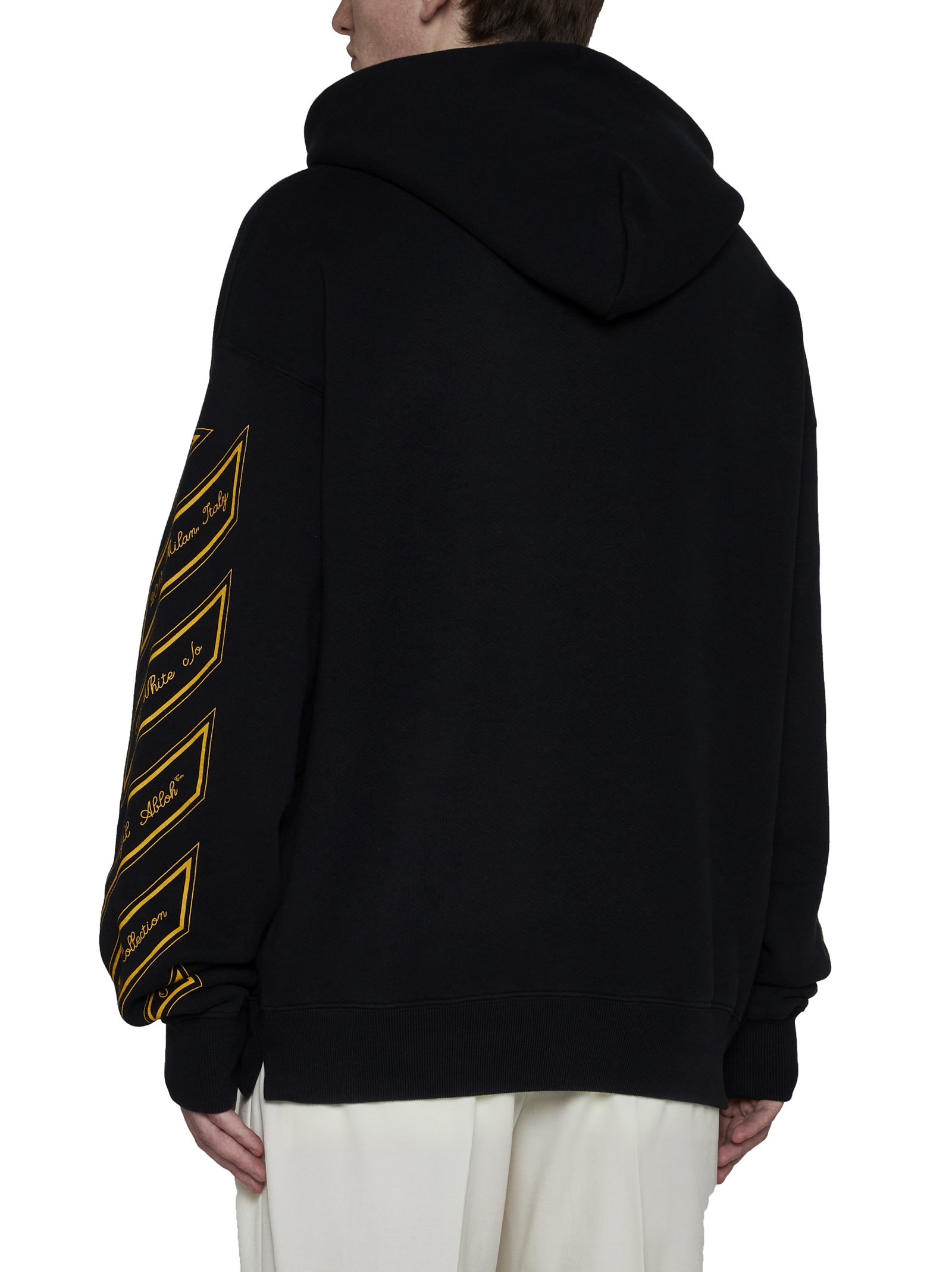 Off White Sweaters OMBB085S24FLE0121022 (Off-White / スウェット・フーディー ) | Off-White (オフホワイト)(3)