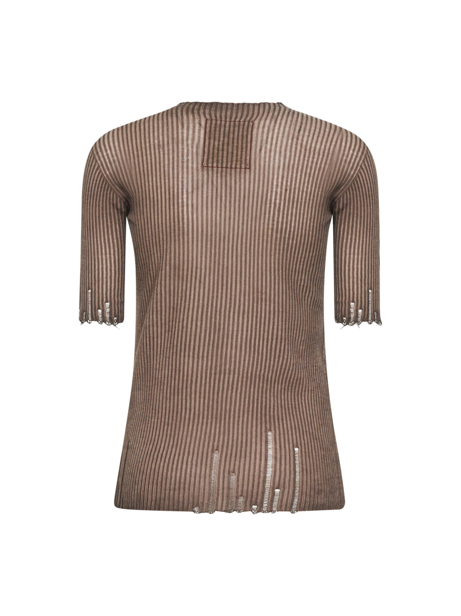 Uma Wang T-shirts and Polos Brown UK7113UW600 (UMA WANG / Tシャツ・カットソー ) | UMA WANG (ユマ ワン)(1)