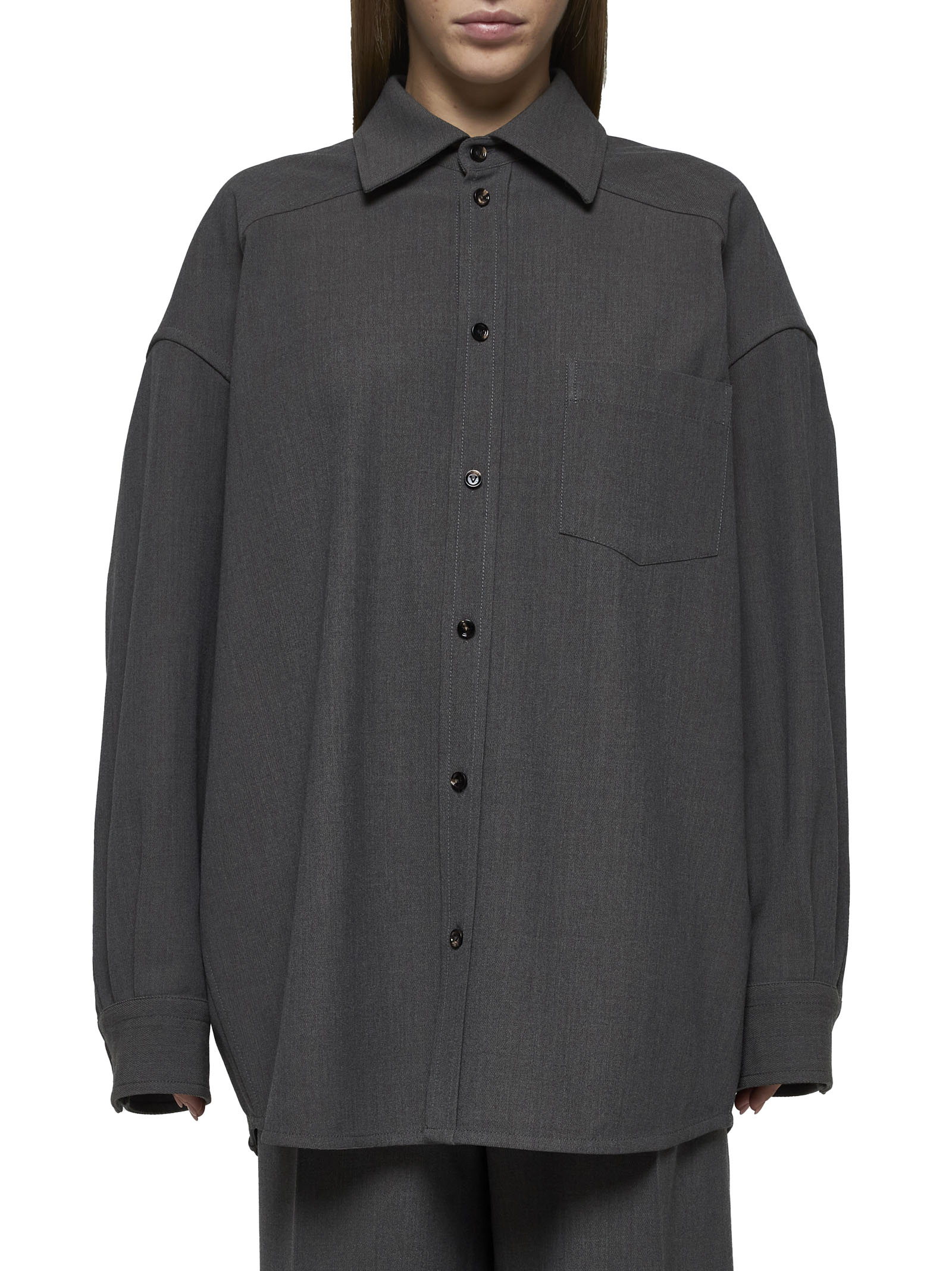 Bottega Veneta Shirts Grey 797480V4M301962 (Bottega Veneta / シャツ・ブラウス ) | Bottega Veneta (ボッテガ・ヴェネタ)(2)