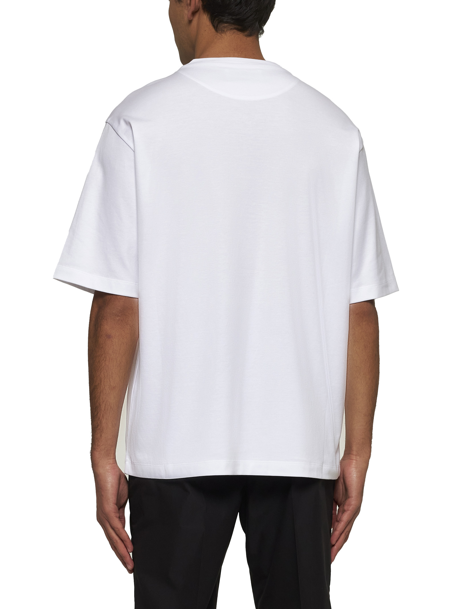 Prada T-shirts and Polos White UJN861232240F0009 (Prada / Tシャツ・カットソー ) | Prada (プラダ)(2)