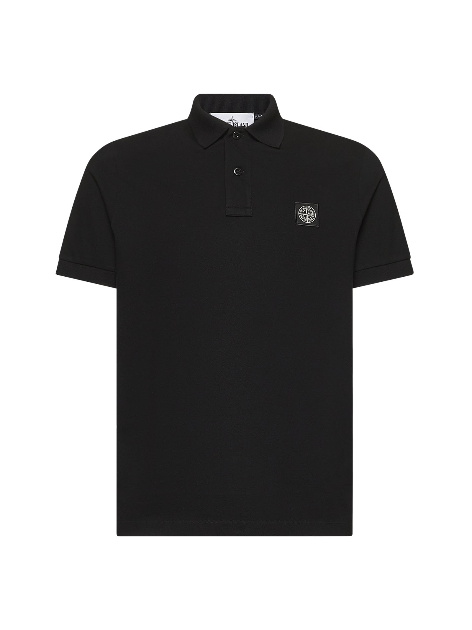 Stone Island T-shirts and Polos Black K1S1522002SCS0017V0029 (STONE ISLAND / ポロシャツ ) | STONE ISLAND (ストーンアイランド)