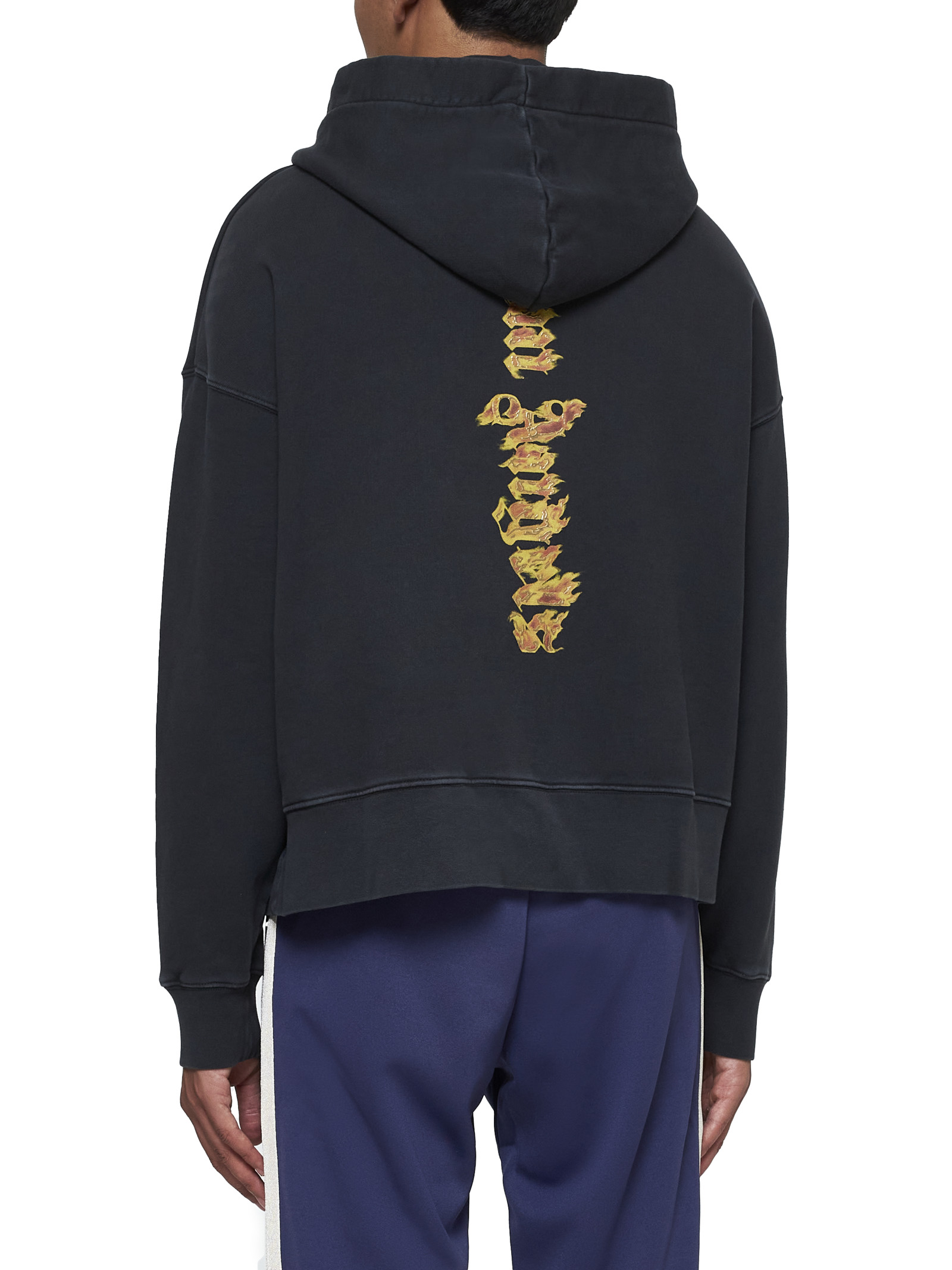 Palm Angels Sweaters Black PMBB058F24FLE0051076 (Palm Angels / スウェット・フーディー ) | Palm Angels (パームエンジェルス)(2)