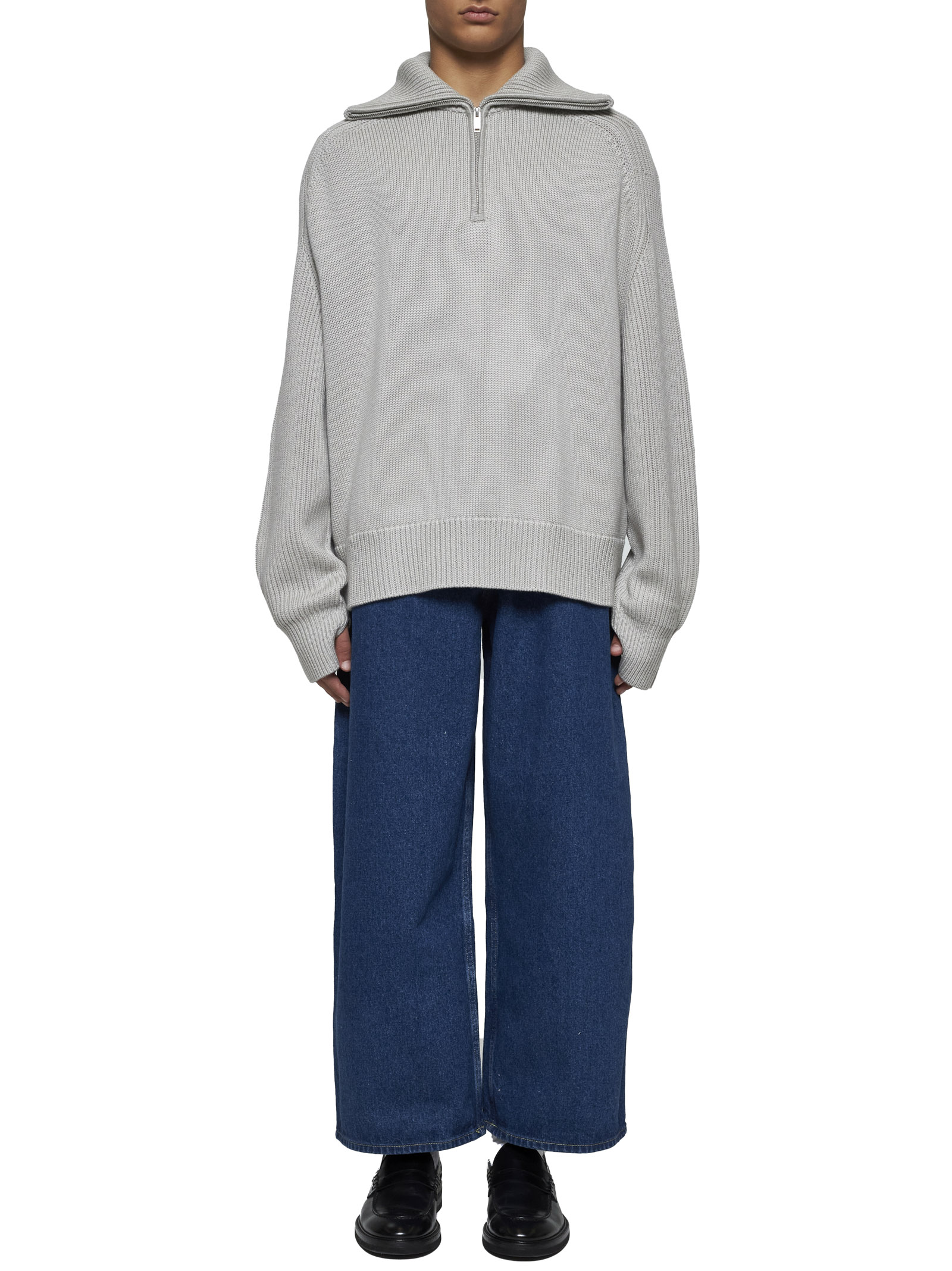 STUDIO NICHOLSON Sweaters LEVELSNM1231PEBBLE (Studio Nicholson / ニット・セーター・カーディガン ) | Studio Nicholson (スタジオニコルソン)(1)