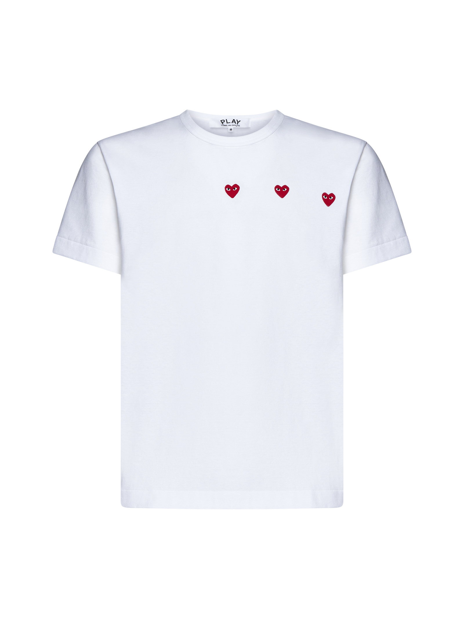 CDG PLAY T-shirts and Polos White AXT3373 (PLAY Comme Des Garçons / Tシャツ・カットソー ) | PLAY Comme Des Garçons (プレイ コムデギャルソン)