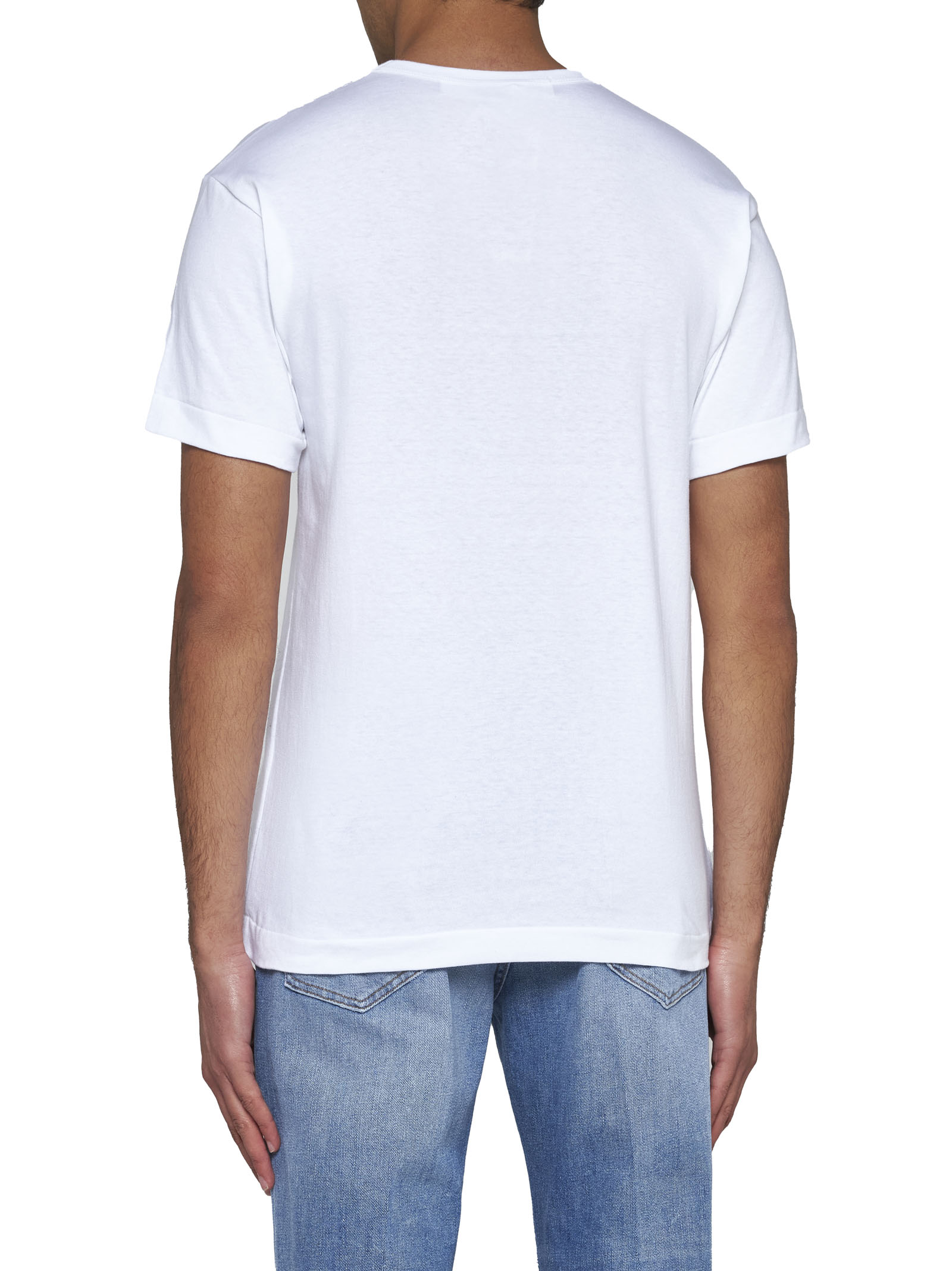 CDG PLAY T-shirts and Polos White AXT3373 (PLAY Comme Des Garçons / Tシャツ・カットソー ) | PLAY Comme Des Garçons (プレイ コムデギャルソン)(2)