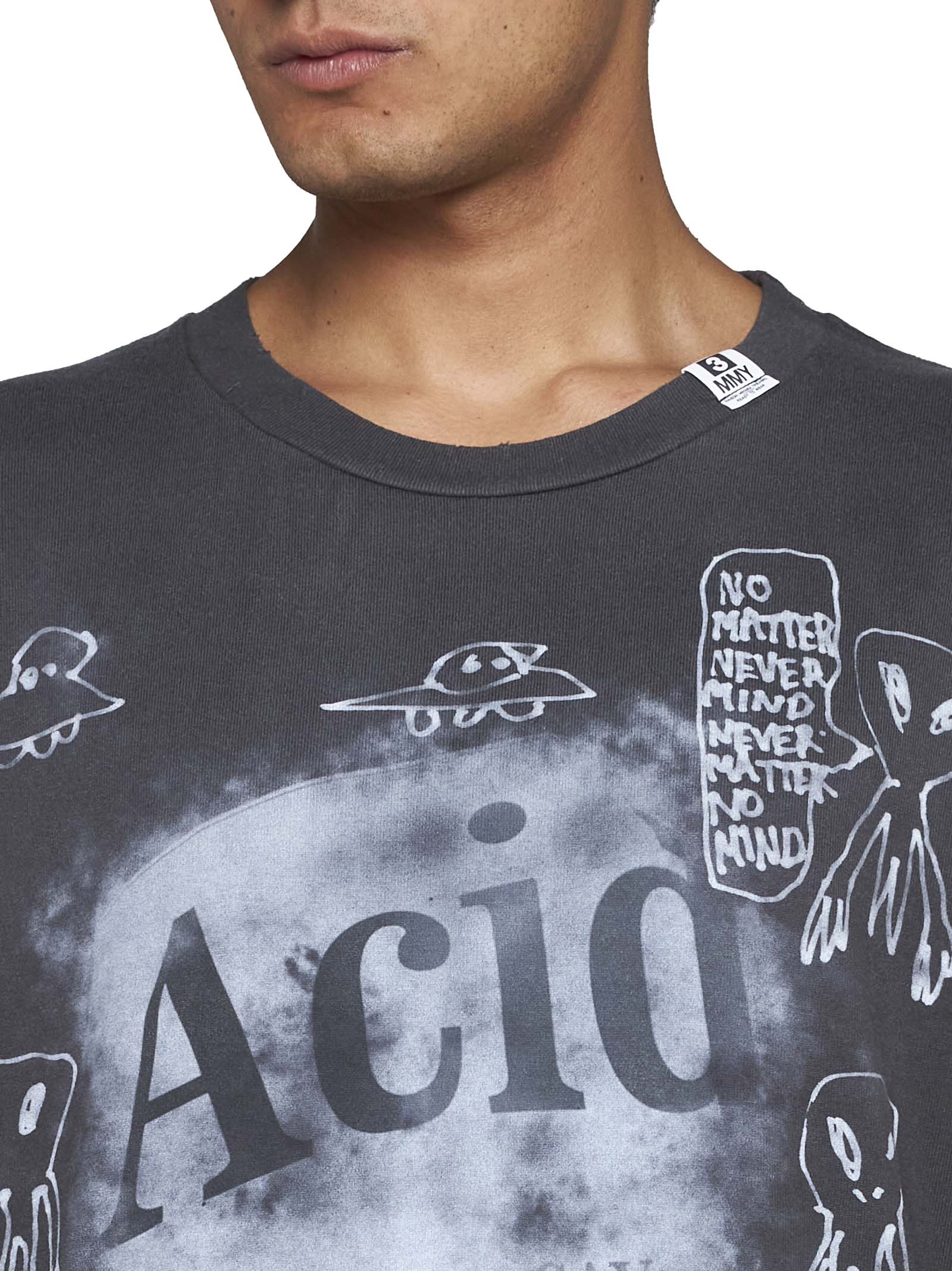 MAISON MIHARA YASUHIRO T-shirts and Polos Black J12TS552BLACK (Maison Mihara Yasuhiro / Tシャツ・カットソー ) | Maison Mihara Yasuhiro (メゾン ミハラ ヤスヒロ)(4)