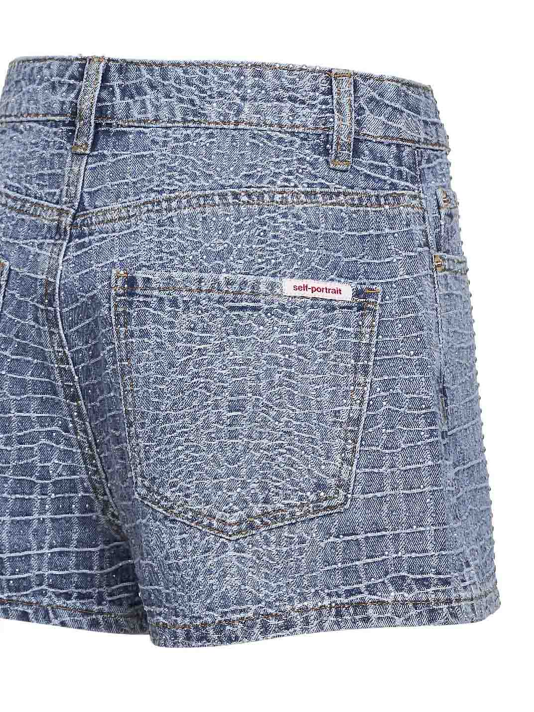 SELF PORTRAIT Shorts Lilac 804PBBLUE (self-portrait / ショートパンツ ) | self-portrait (セルフ・ポートレイト)(2)