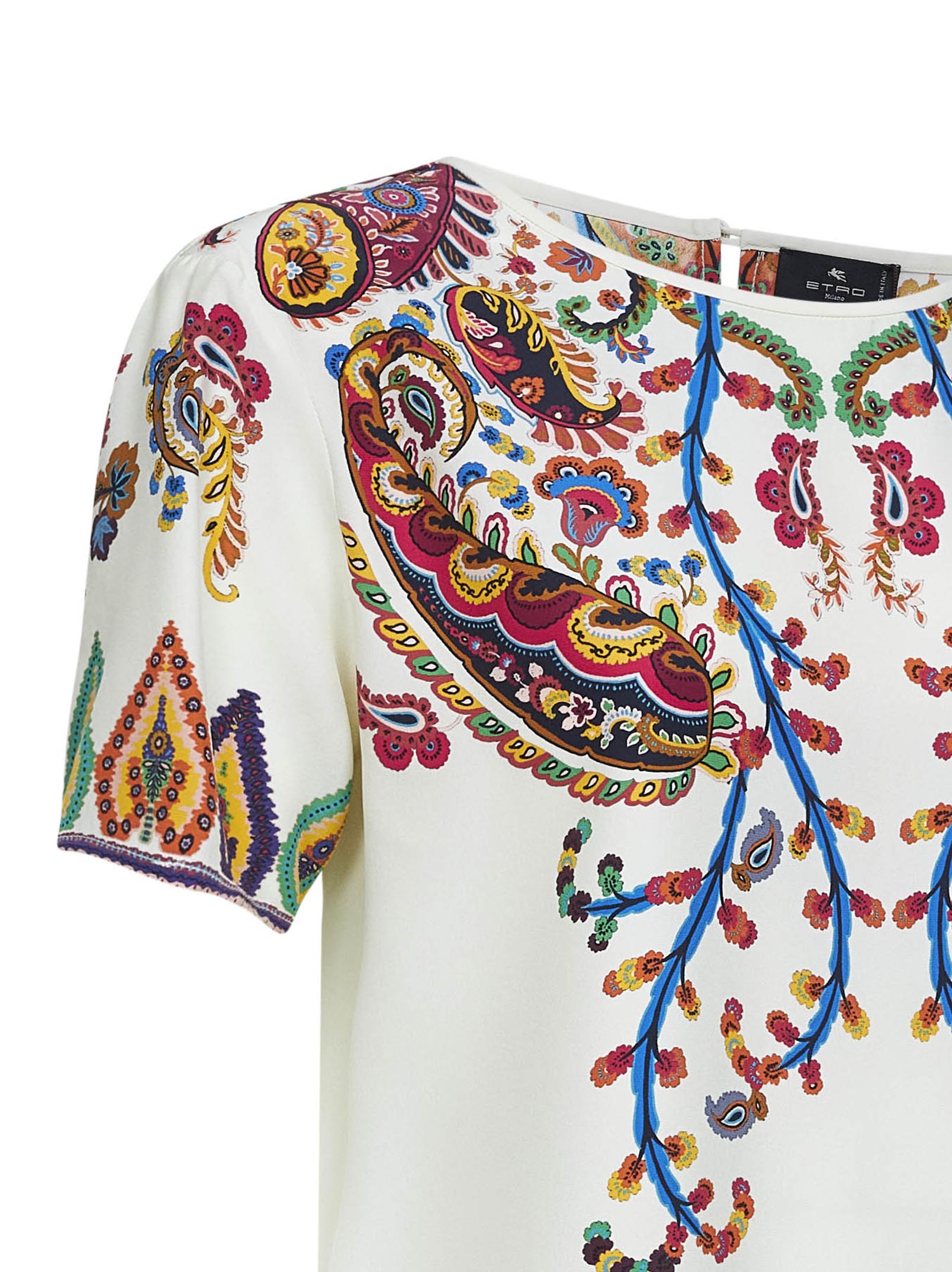 Etro T-shirts and Polos White WRJA0025AKG21X0800 (ETRO / Tシャツ・カットソー ) | ETRO (エトロ)(2)