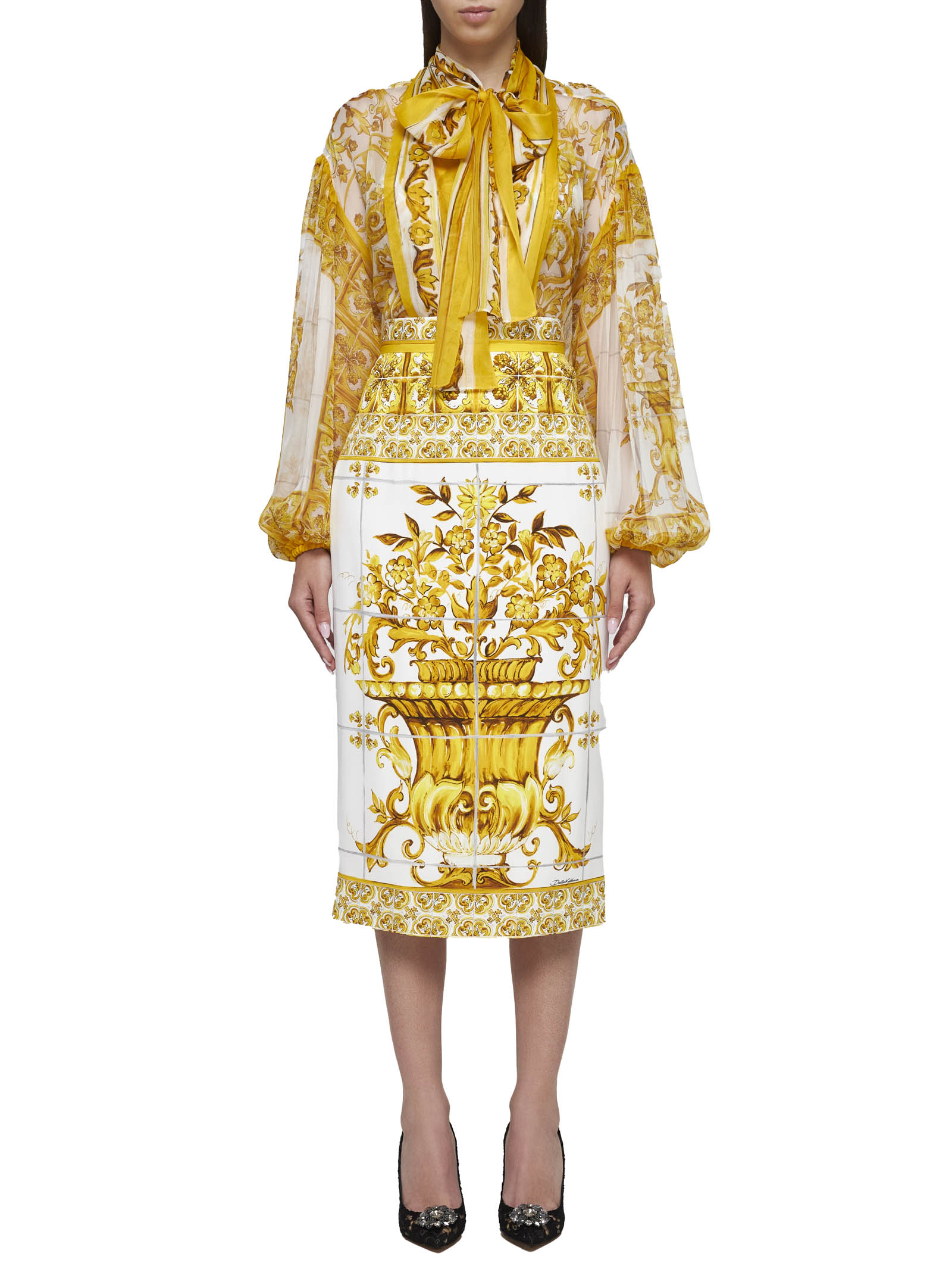 Dolce & Gabbana Skirts F4CVPTHPABWHG3TN (Dolce & Gabbana / スカート ) | Dolce & Gabbana (ドルチェガッバーナ)(1)