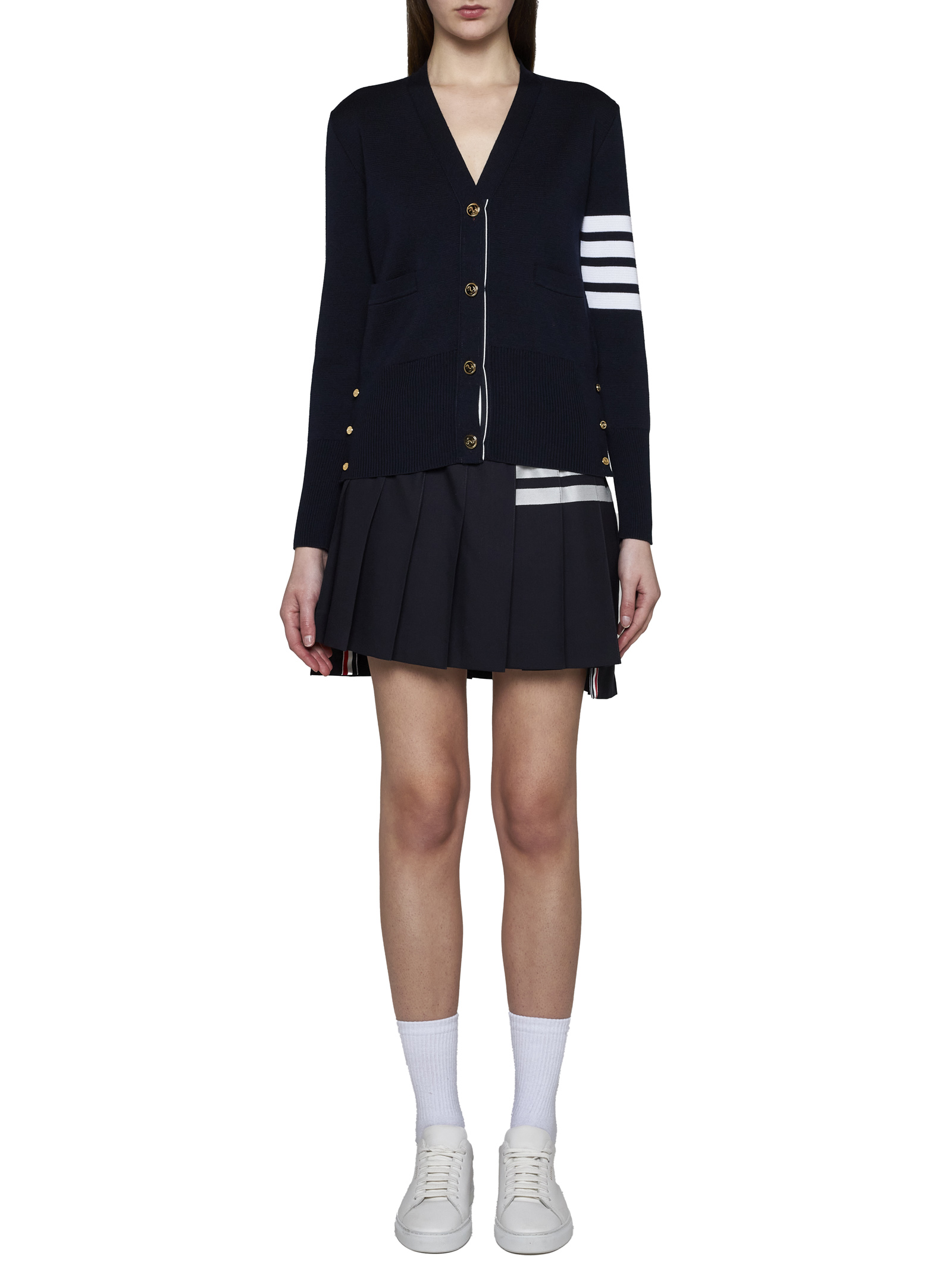 Thom Browne Sweaters Blue FKC207A00014415 (Thom Browne / ニット・セーター・カーディガン ) | Thom Browne (トム・ブラウン)(1)