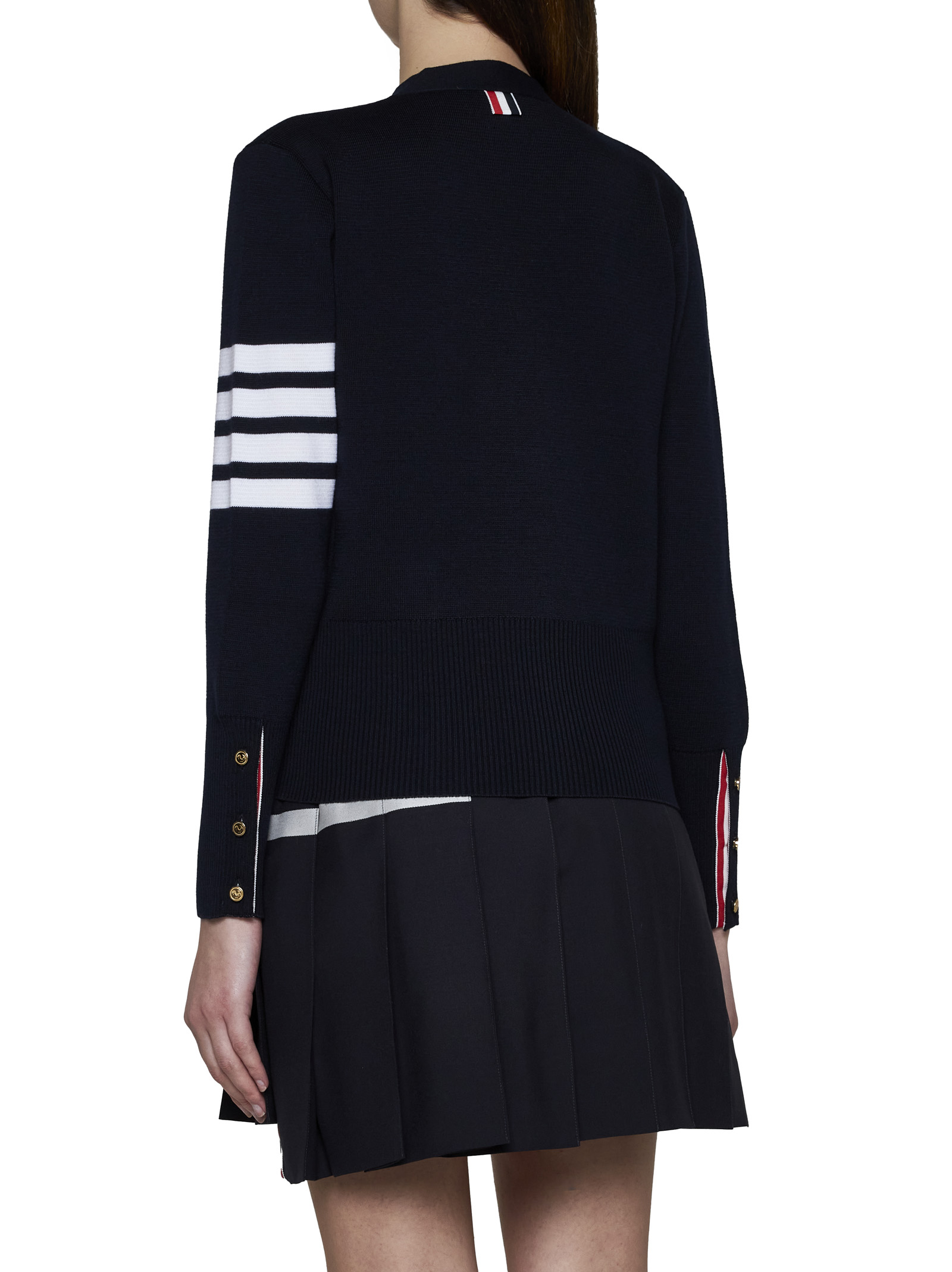 Thom Browne Sweaters Blue FKC207A00014415 (Thom Browne / ニット・セーター・カーディガン ) | Thom Browne (トム・ブラウン)(3)