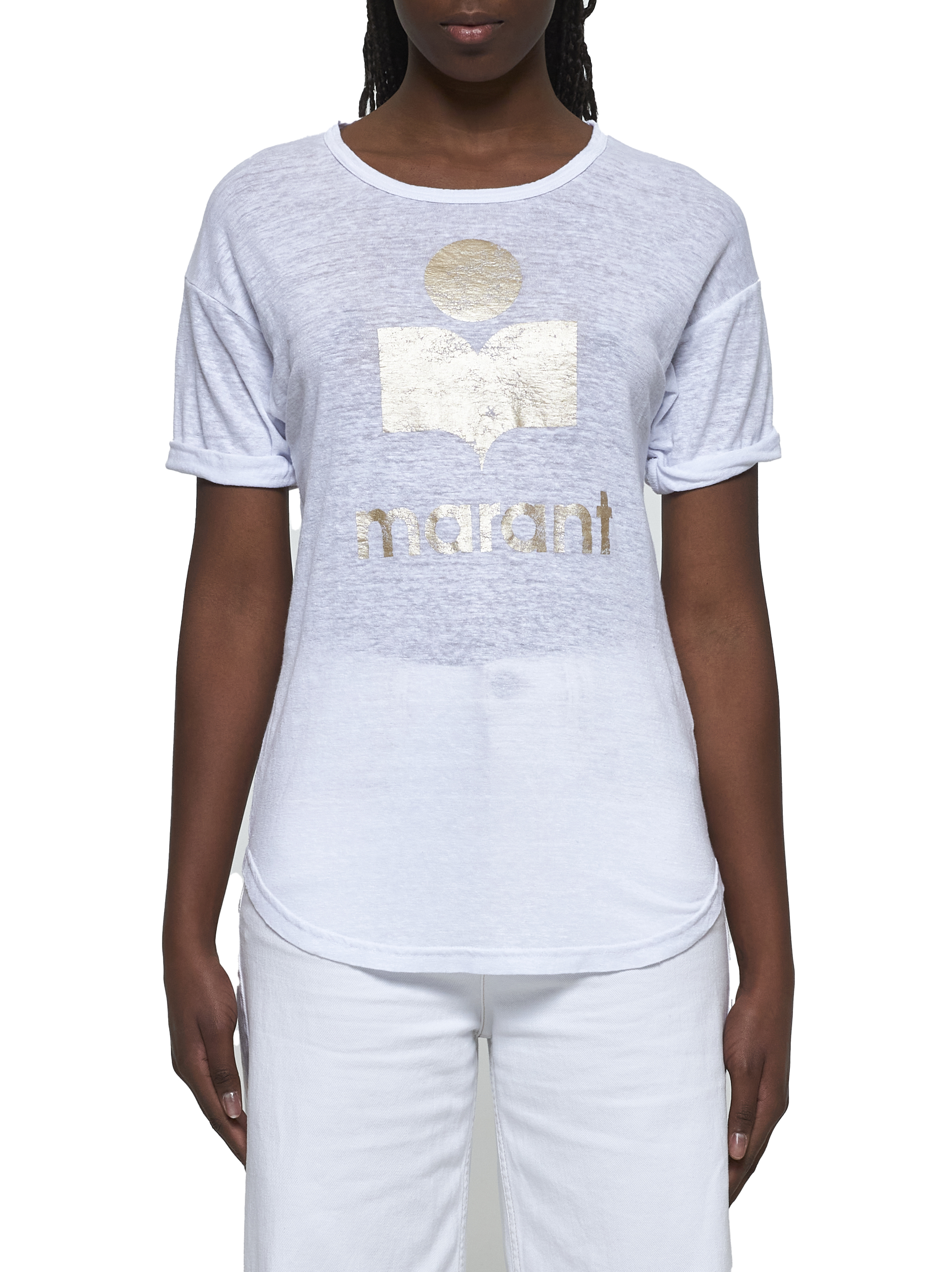 MARANT ETOILE T-shirts and Polos TS0004FAA1N10EWHLG (Isabel Marant Étoile / Tシャツ・カットソー ) | Isabel Marant Étoile (イザベル マラン エトワール)(1)