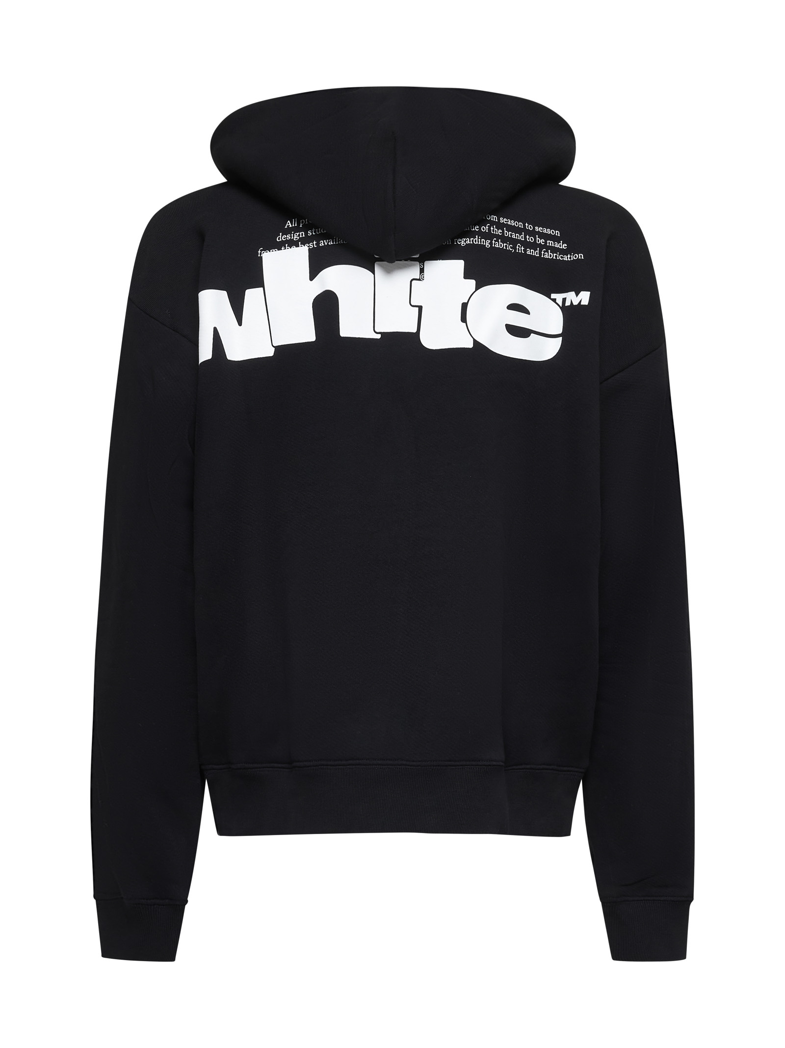 Off White Sweaters OMBB085F24FLE00L1001 (Off-White / スウェット・フーディー ) | Off-White (オフホワイト)(1)