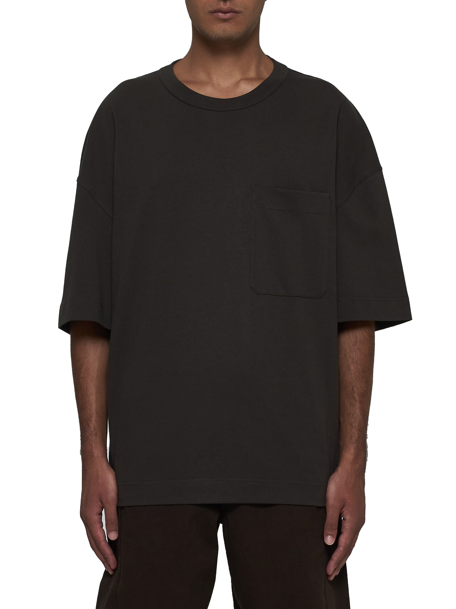 LEMAIRE T-shirts and Polos Brown TO1290LJ1022BR495 (LEMAIRE / Tシャツ・カットソー ) | LEMAIRE (ルメール)(1)