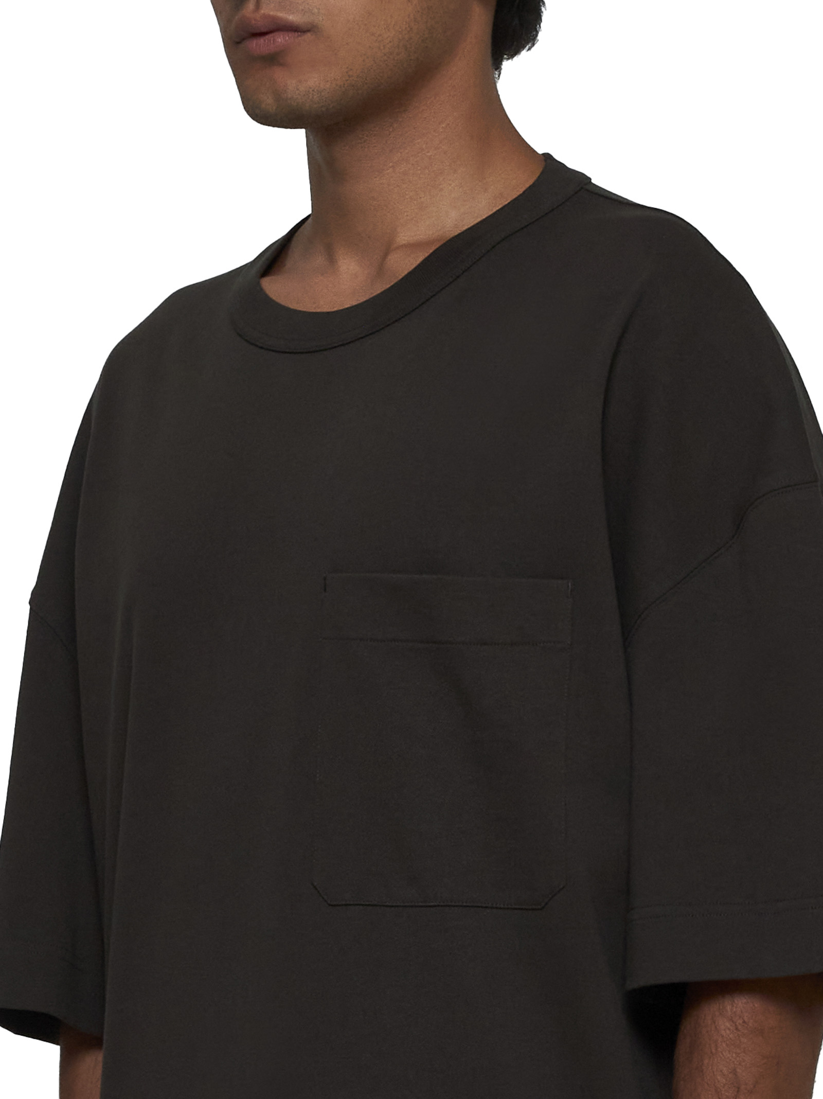 LEMAIRE T-shirts and Polos Brown TO1290LJ1022BR495 (LEMAIRE / Tシャツ・カットソー ) | LEMAIRE (ルメール)(3)
