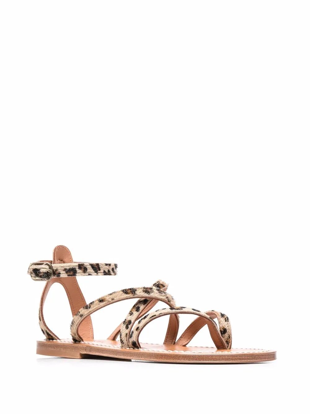 EPICURE LEOPARD PRINTED HAIR CALF SANDALS EPICUREFMIELCDCLEOPARD (K.JACQUES / サンダル ) | K.JACQUES (カージャック)(1)