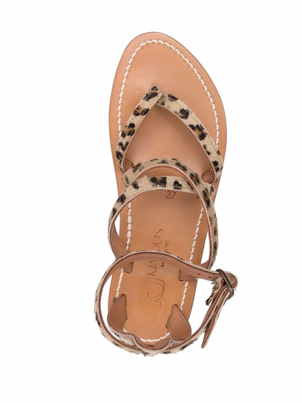 EPICURE LEOPARD PRINTED HAIR CALF SANDALS EPICUREFMIELCDCLEOPARD (K.JACQUES / サンダル ) | K.JACQUES (カージャック)(3)