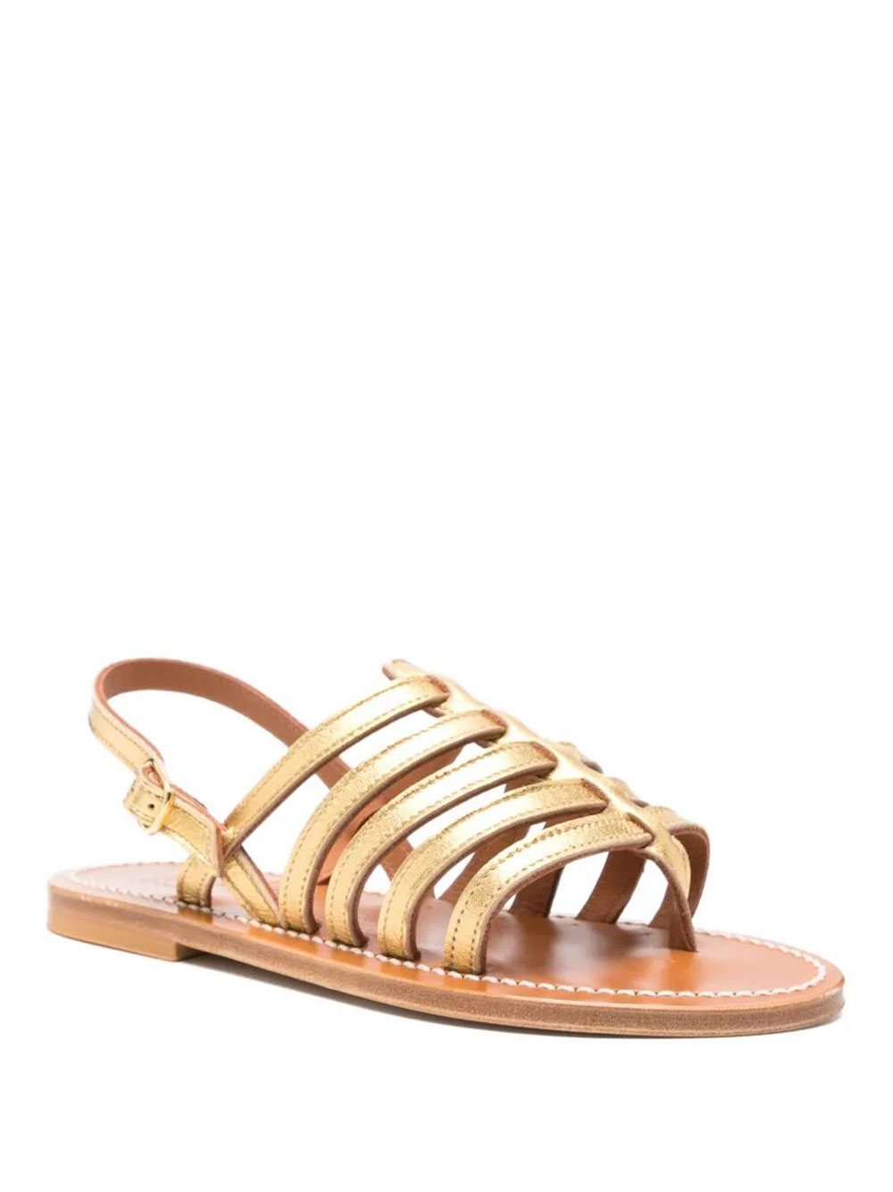 HOMERE METALLIC LEATHER SANDALS HOMEREFMIELCDCLAME (K.JACQUES / サンダル ) | K.JACQUES (カージャック)(1)