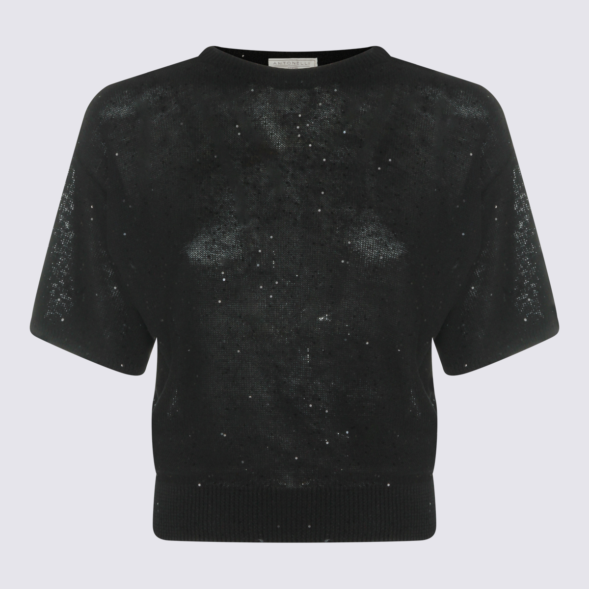 Antonelli Firenze Sweaters Black 41780Q016258000 (ANTONELLI / ニット・セーター・カーディガン ) | ANTONELLI (アントネッリ)