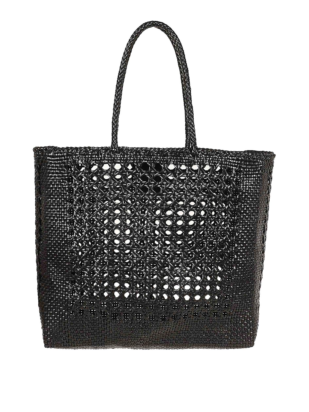 Open Cannage Weave Tote 8860DGW4MATBLACK (dragon DIFFUSION / トートバッグ ) | dragon DIFFUSION (ドラゴンディフュージョン)