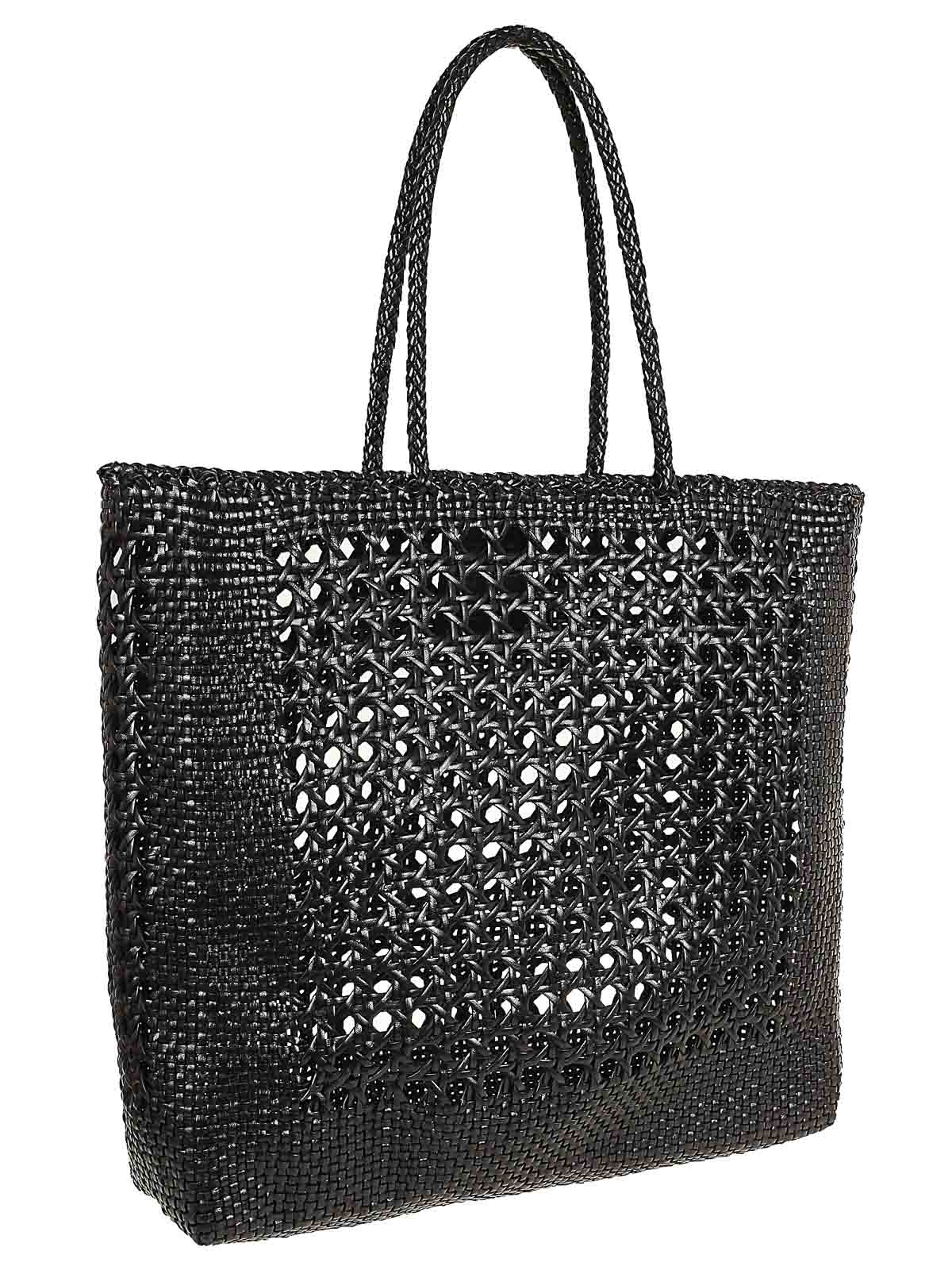 Open Cannage Weave Tote 8860DGW4MATBLACK (dragon DIFFUSION / トートバッグ ) | dragon DIFFUSION (ドラゴンディフュージョン)(1)