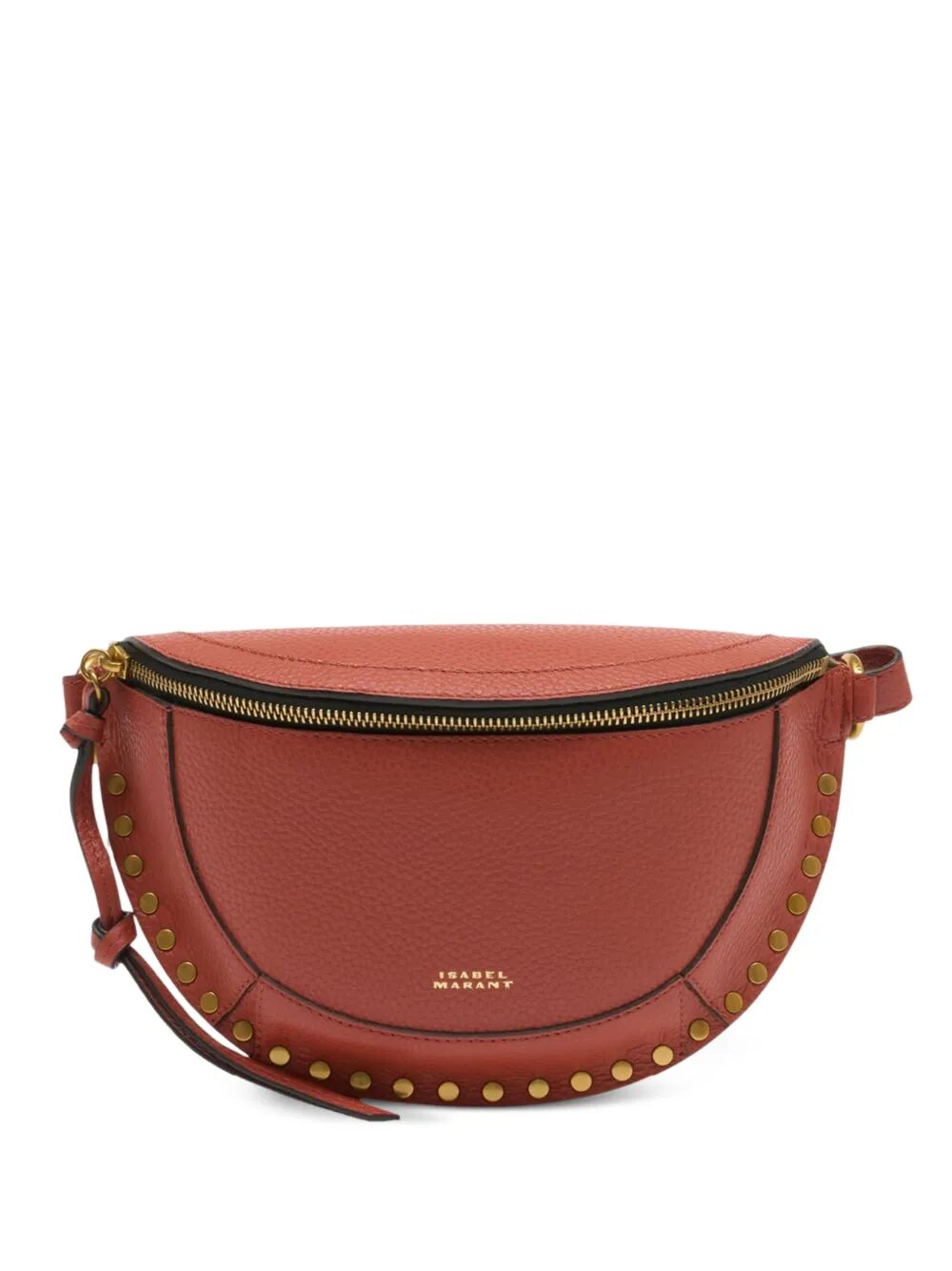 SKANO HAMMERED LEATHER BELT BAG WITH STUDS BJ0001FAD1C04M11BR (Isabel Marant / ハンドバッグ・ショルダーバッグ ) | Isabel Marant (イザベル マラン)