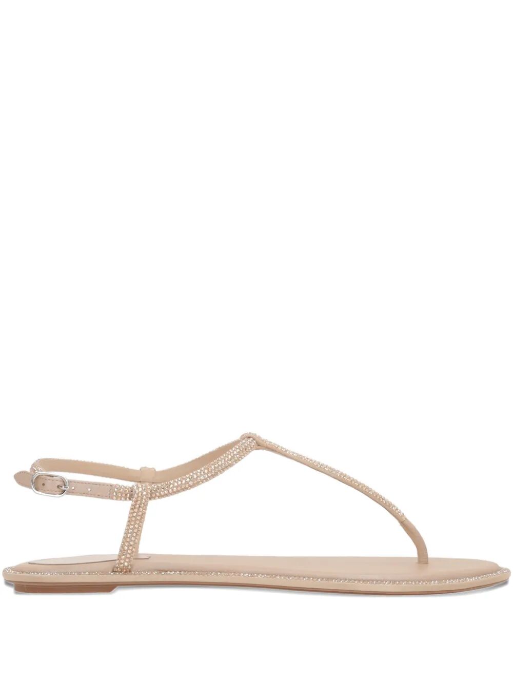 DIANA 10 CRYSTAL FLAT SANDALS C11574010R001V104BEIGEG (RENE CAOVILLA / サンダル ) | RENE CAOVILLA (レネ カオヴィラ)