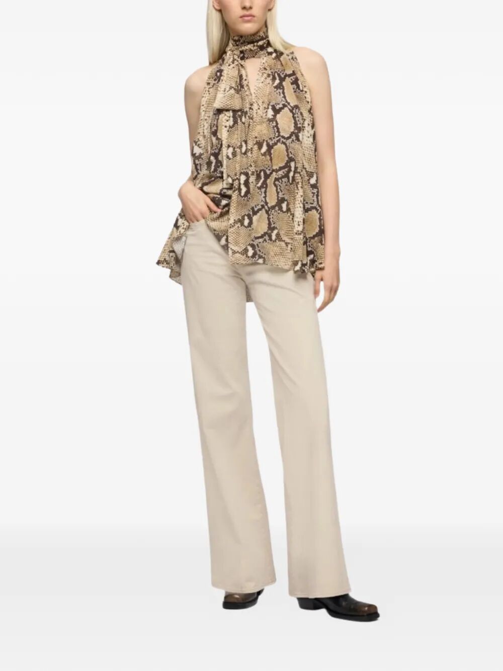 LOTTA HIGH-RISE AND WIDE LEG JEANS 7UG20E39U73C5 (7 for all mankind / ジーンズ ) | 7 for all mankind (セブンフォーオールマンカインド)(1)